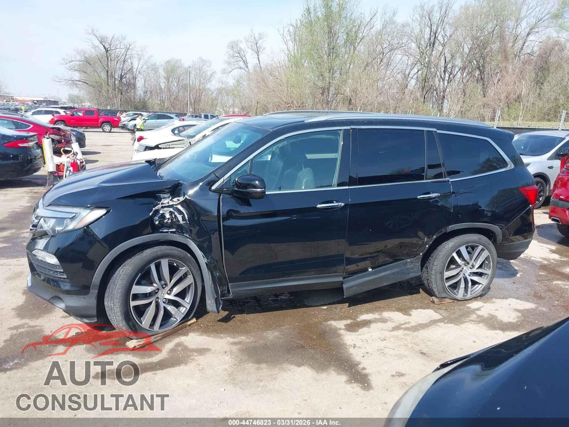 HONDA PILOT 2017 - 5FNYF6H97HB073841