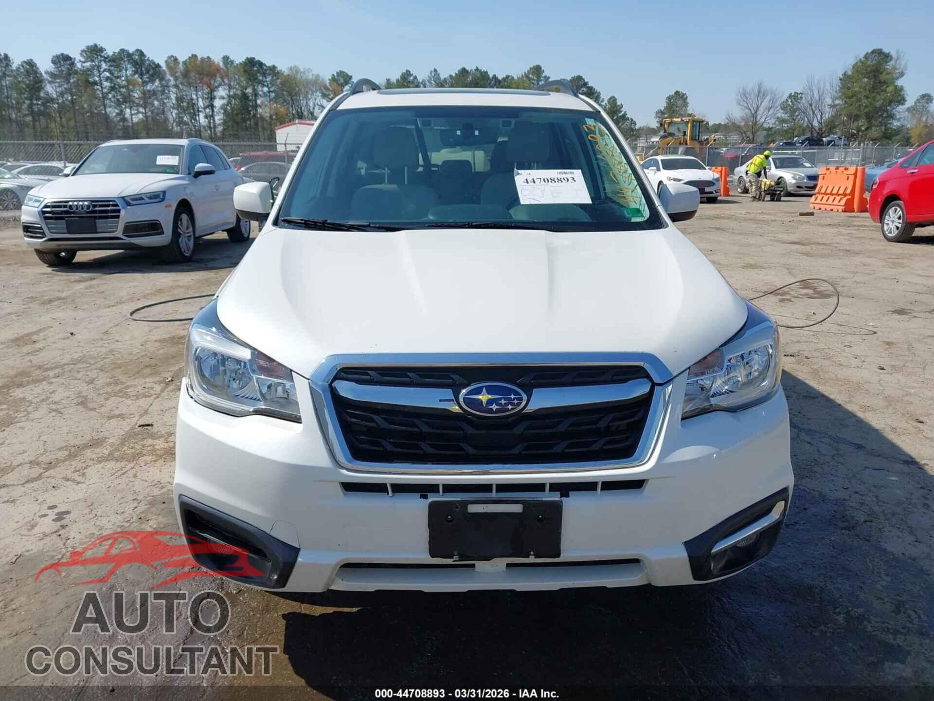 SUBARU FORESTER 2017 - JF2SJAGCXHH532589