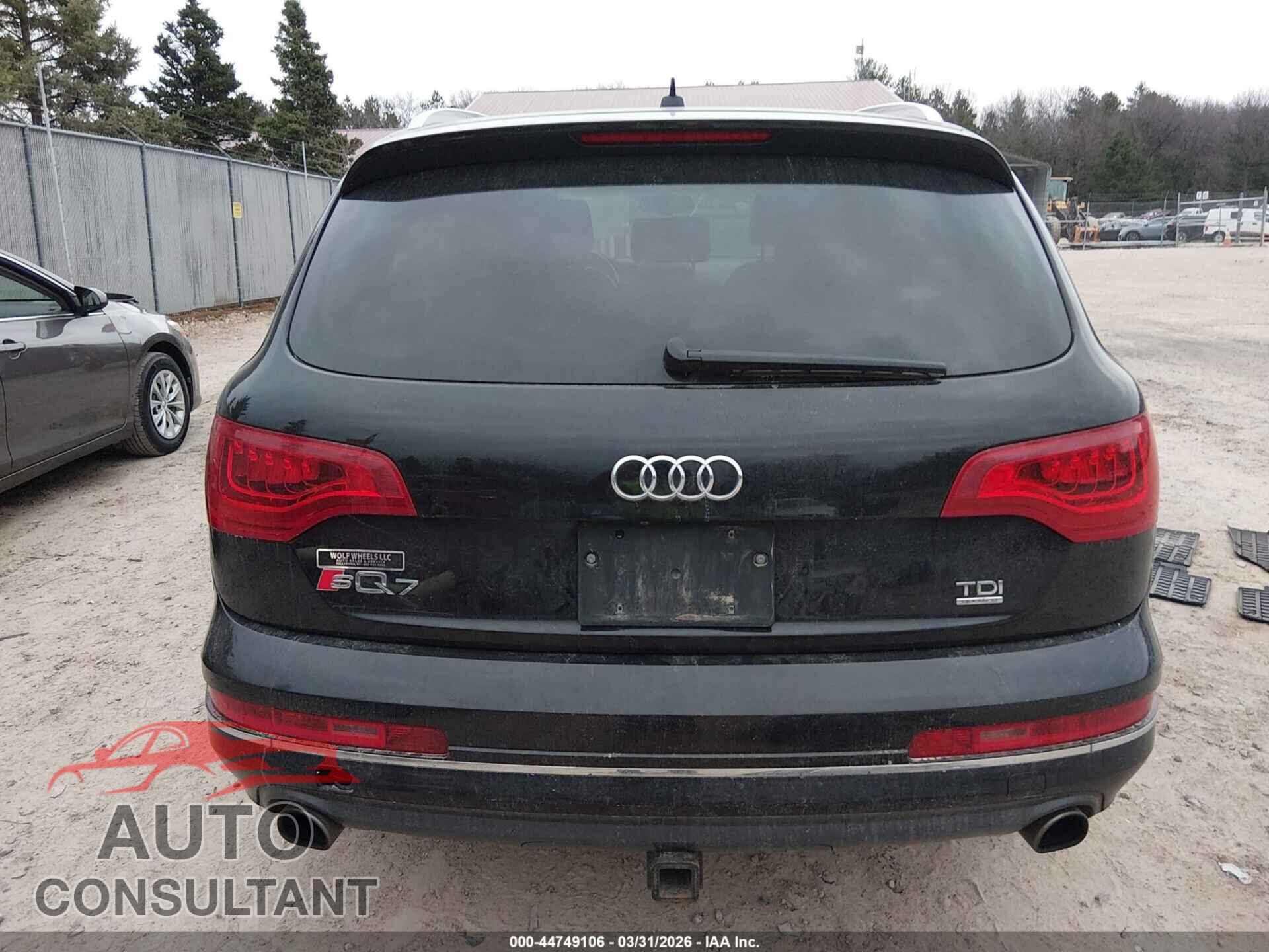 AUDI Q7 2014 - WA1VMAFE3ED002208