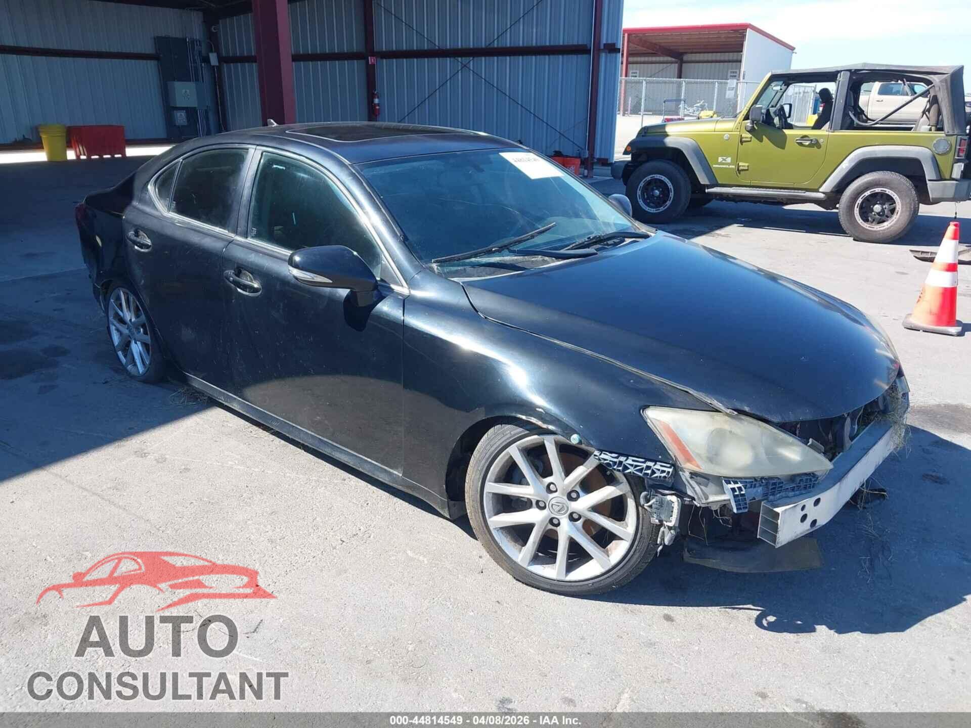 LEXUS IS 250 2013 - JTHBF5C21D5187208