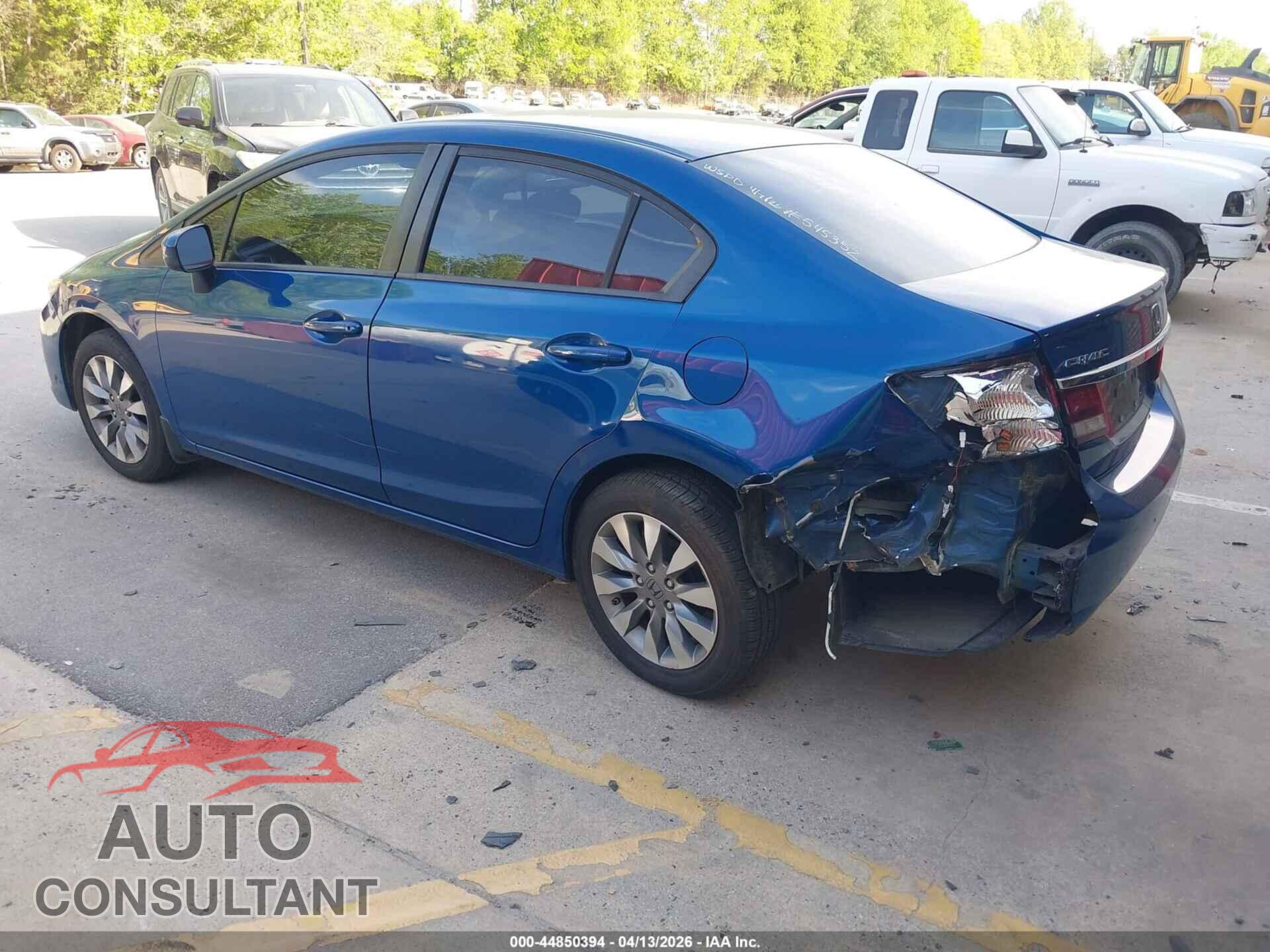 HONDA CIVIC 2014 - 2HGFB2F54EH545352