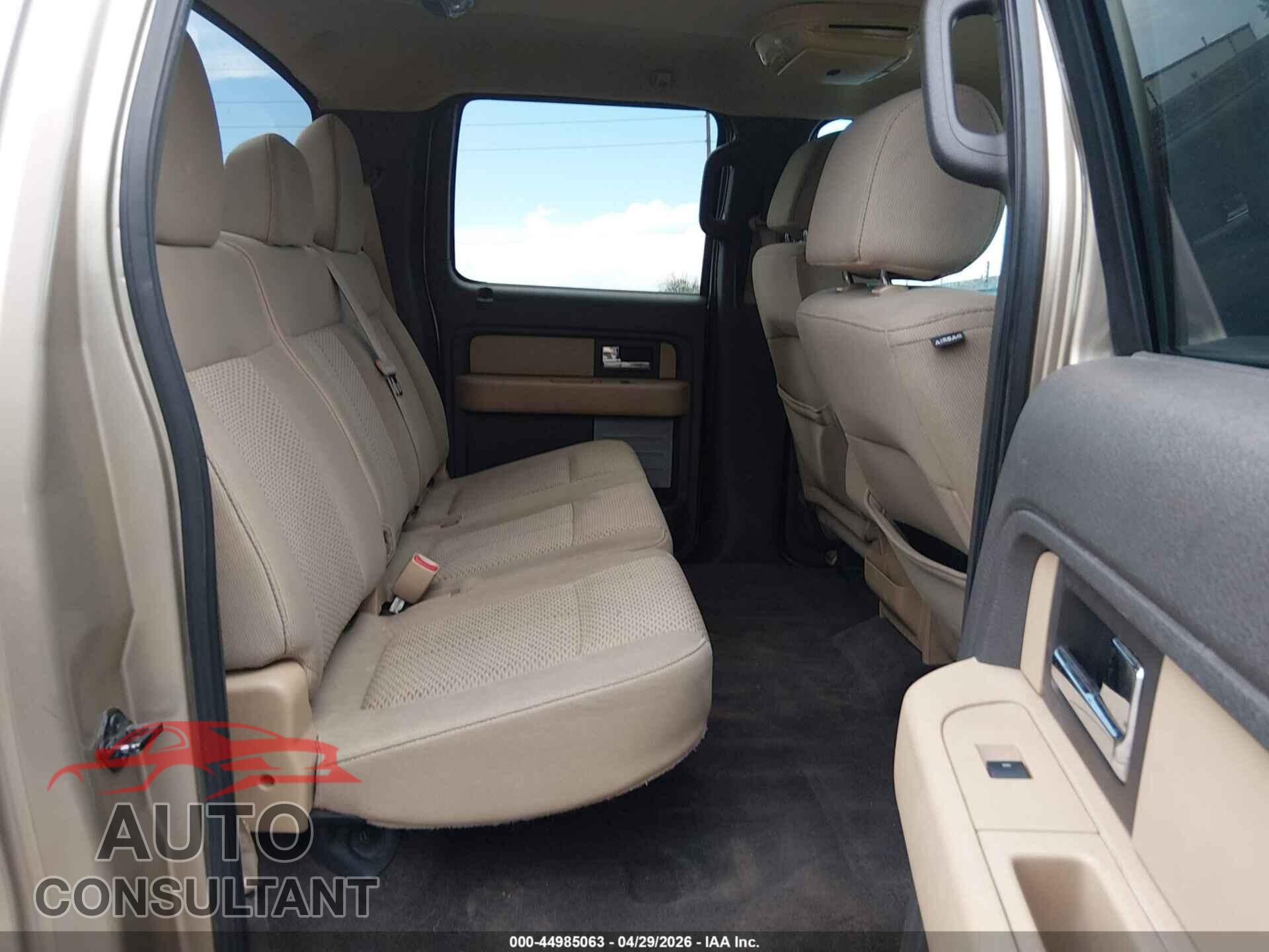FORD F-150 2012 - 1FTFW1CF2CFC76454