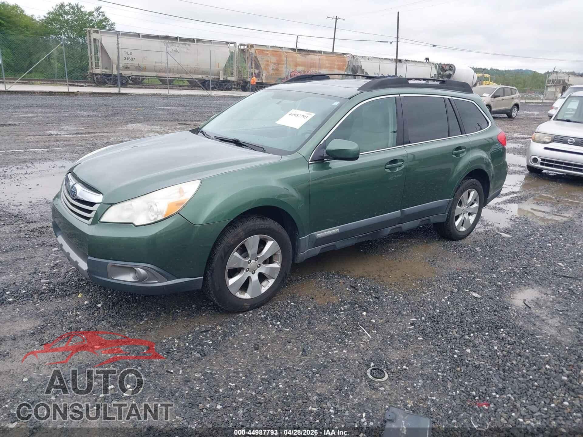 SUBARU OUTBACK 2011 - 4S4BRBKC3B3371491