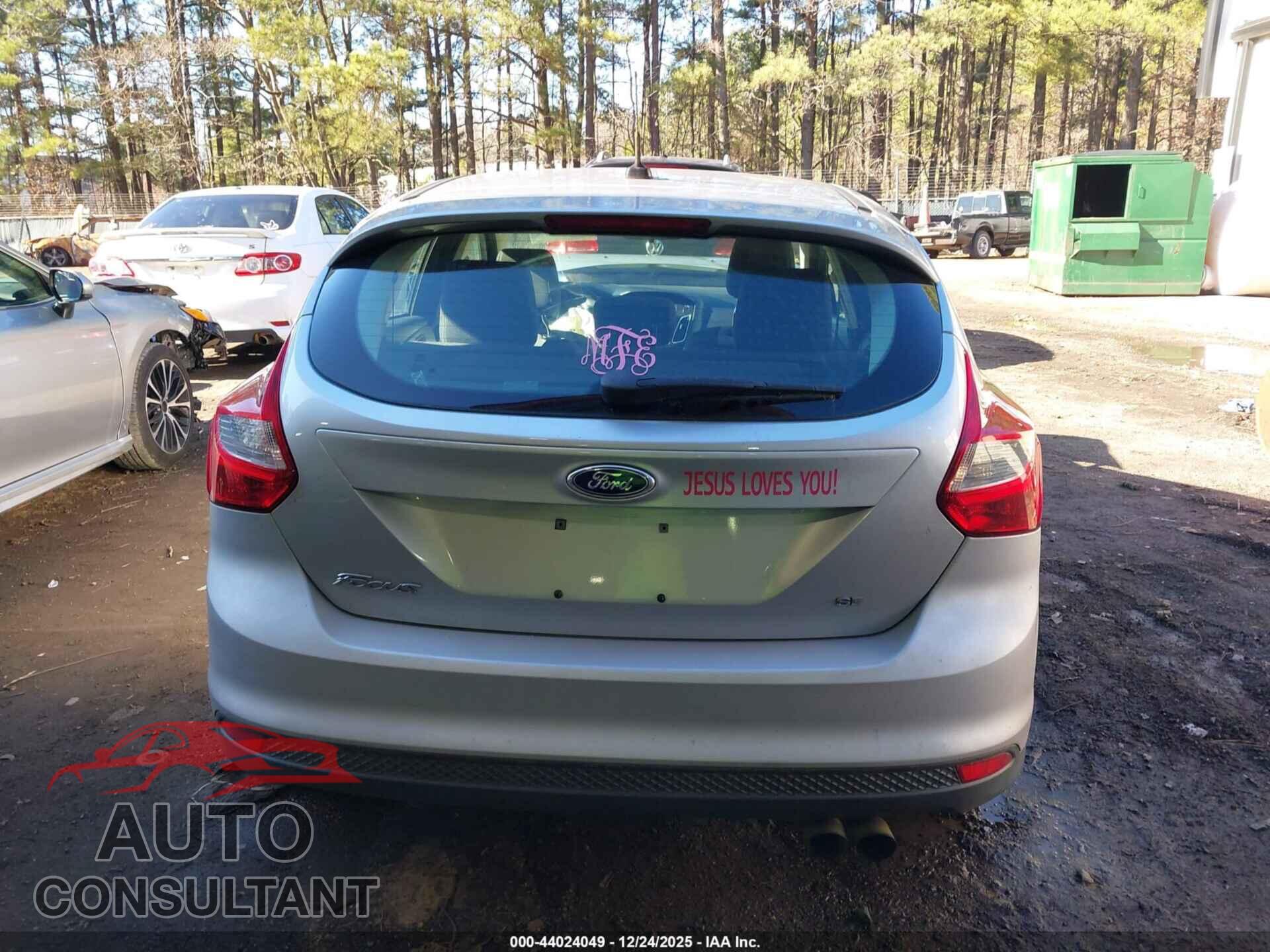 FORD FOCUS 2012 - 1FAHP3K24CL167632
