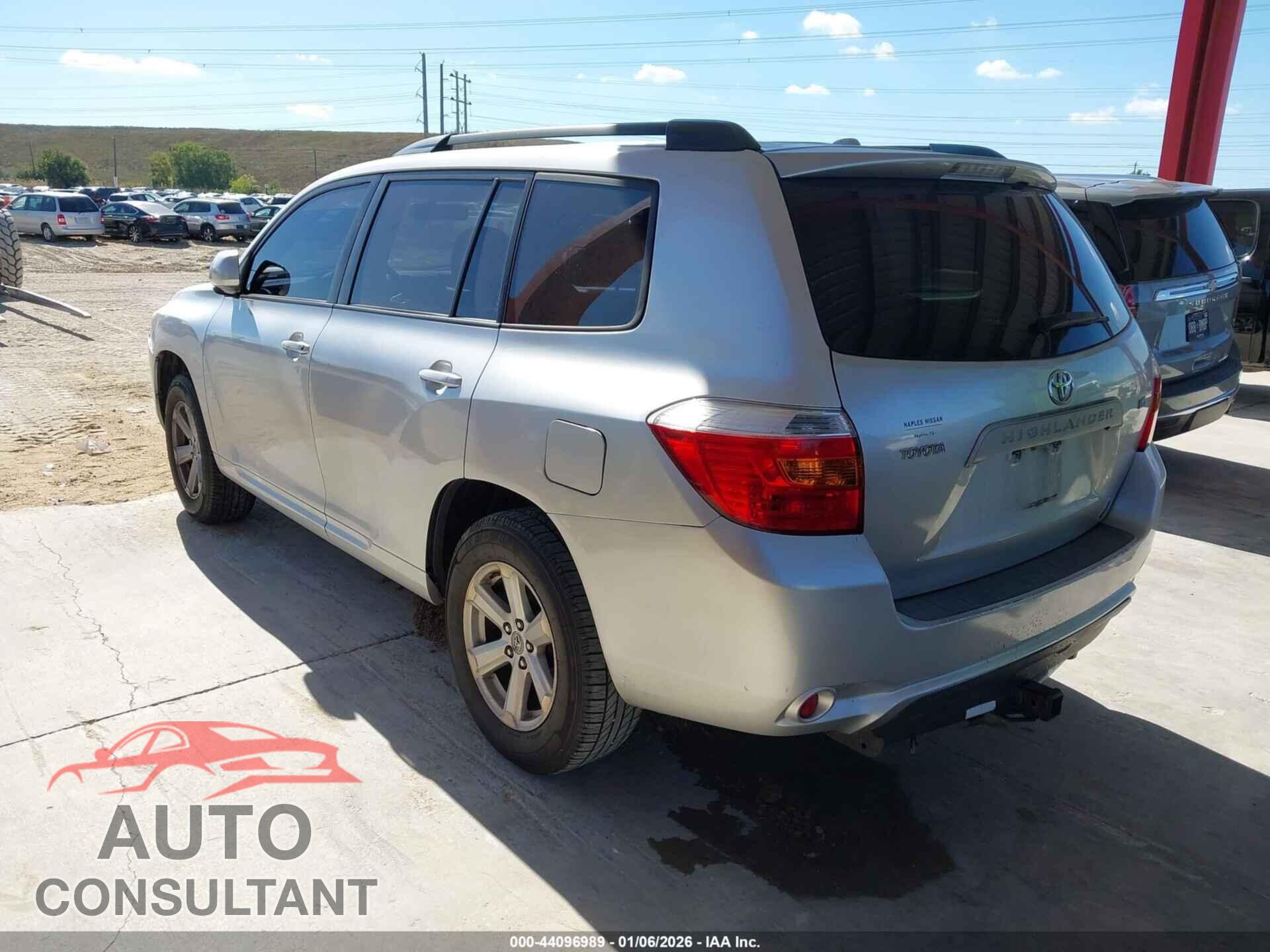 TOYOTA HIGHLANDER 2009 - JTEDS41A092078995