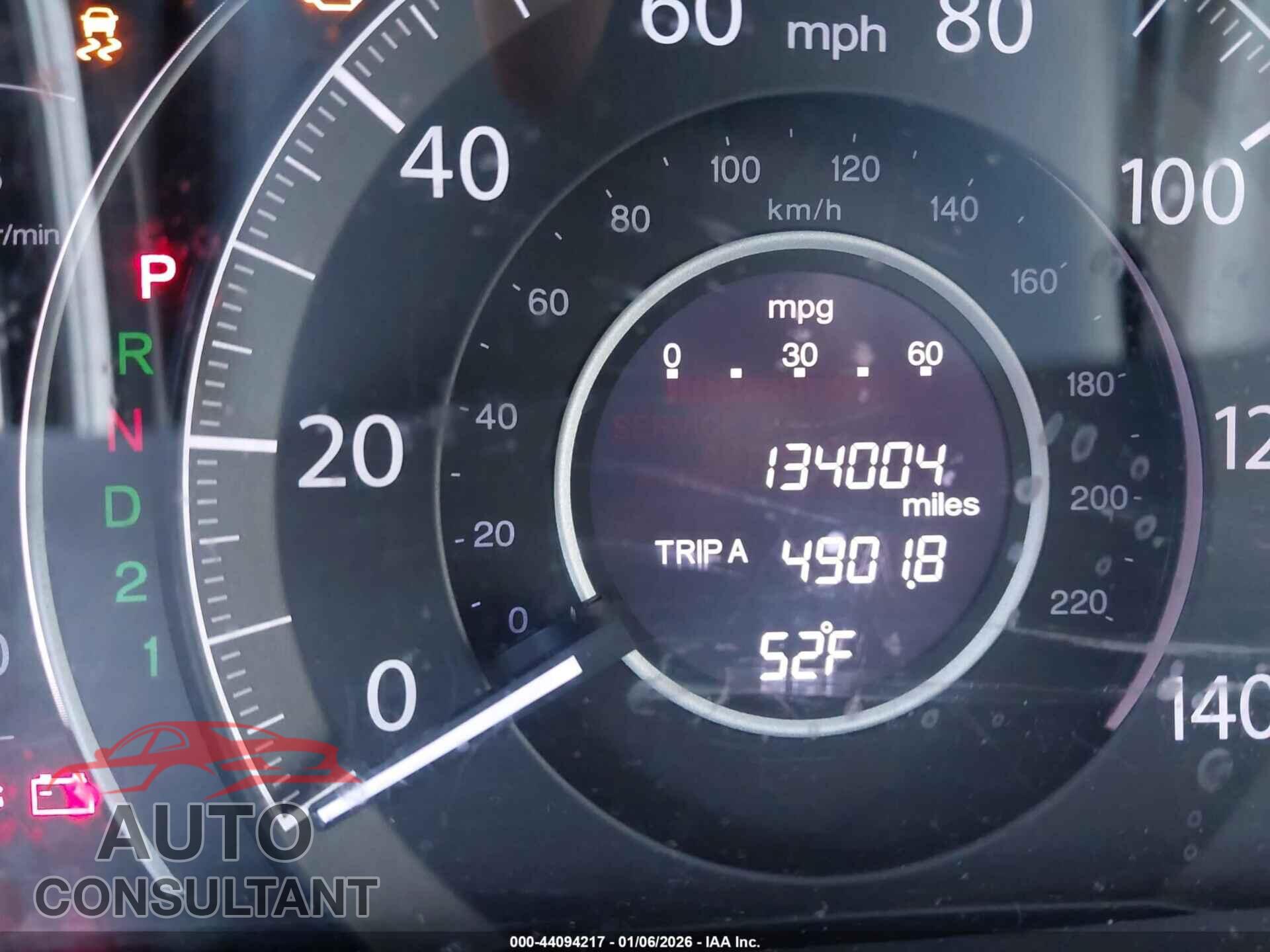 HONDA CR-V 2012 - JHLRM4H77CC006355