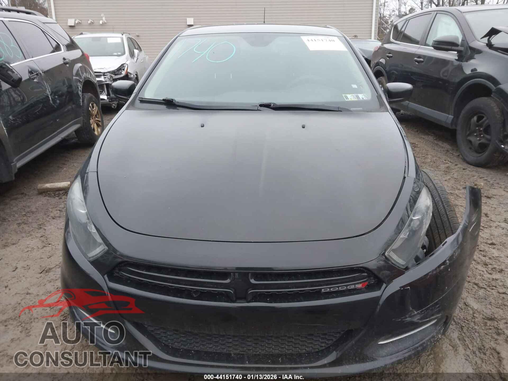 DODGE DART 2016 - 1C3CDFBB2GD644903