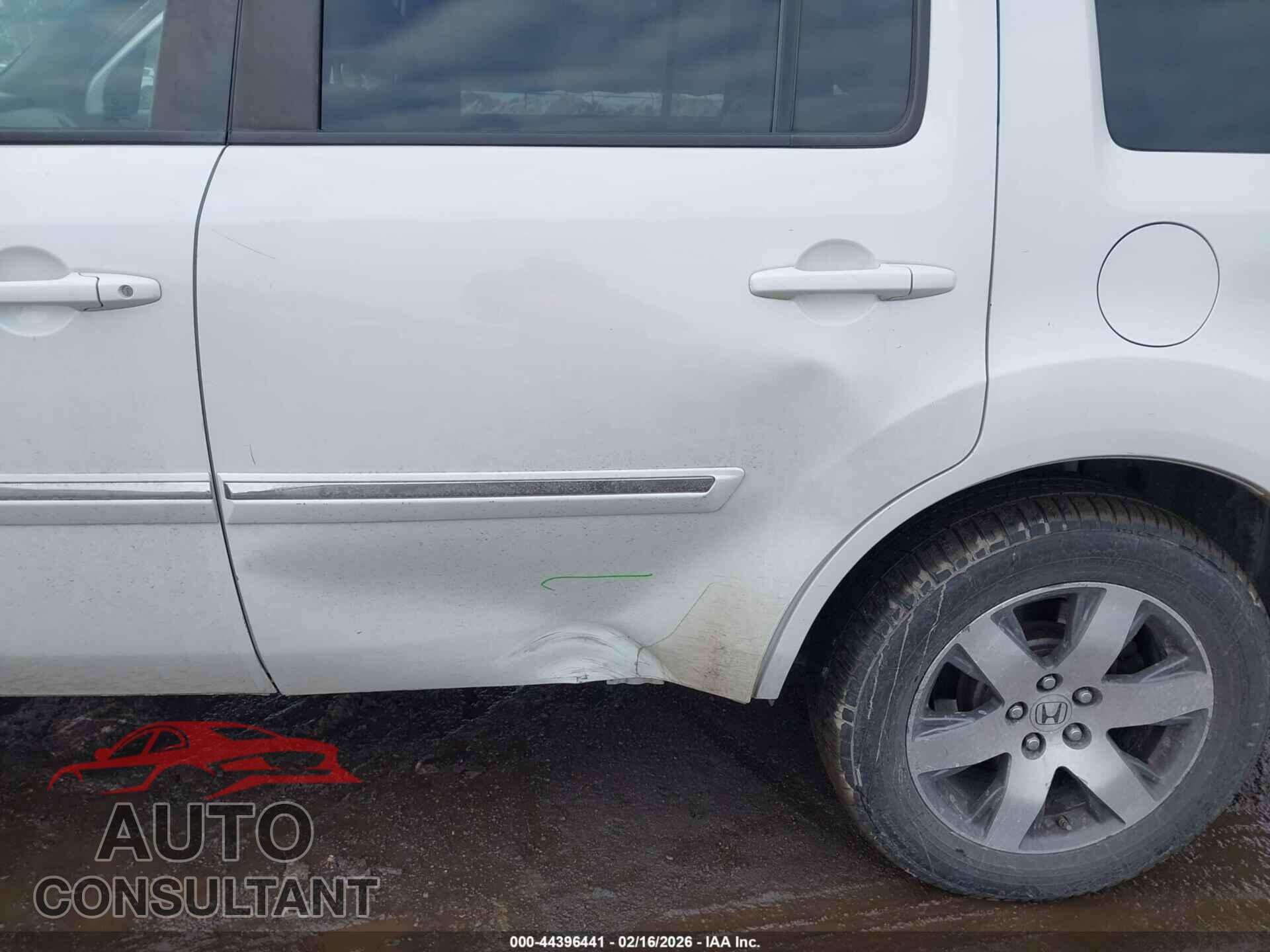 HONDA PILOT 2014 - 5FNYF4H90EB042009