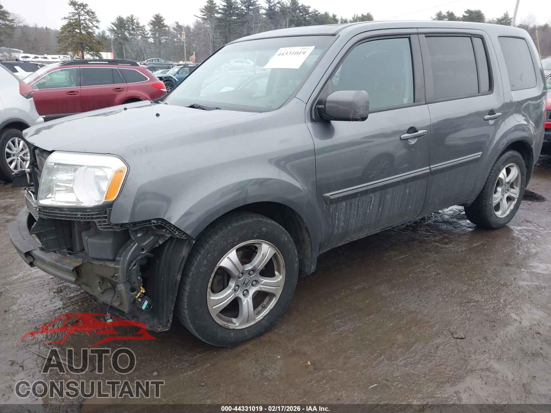 HONDA PILOT 2012 - 5FNYF4H70CB058870