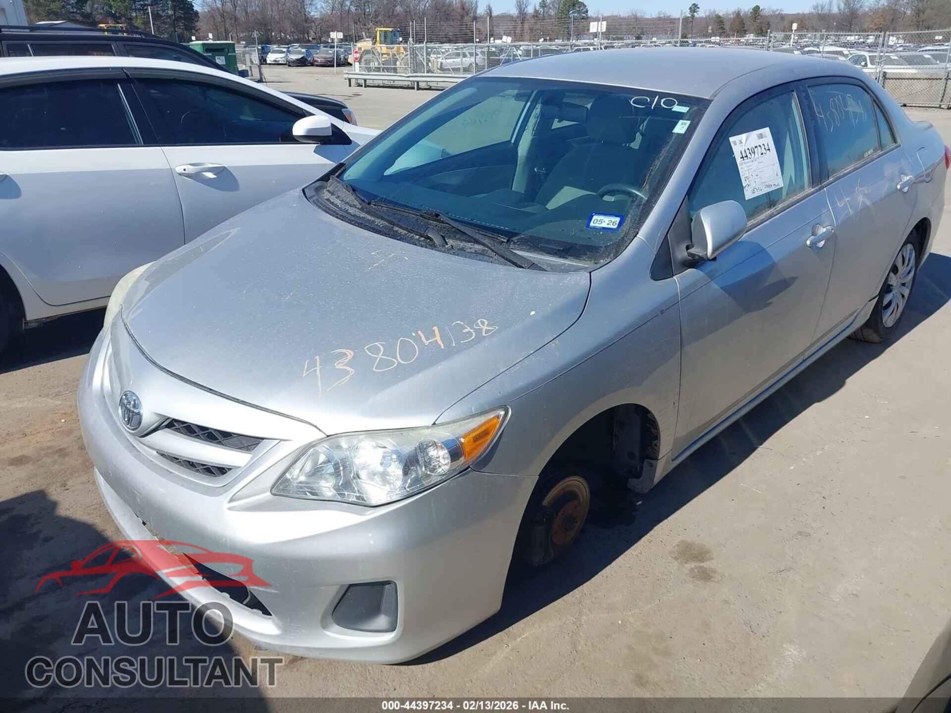 TOYOTA COROLLA 2012 - 2T1BU4EE9CC903265