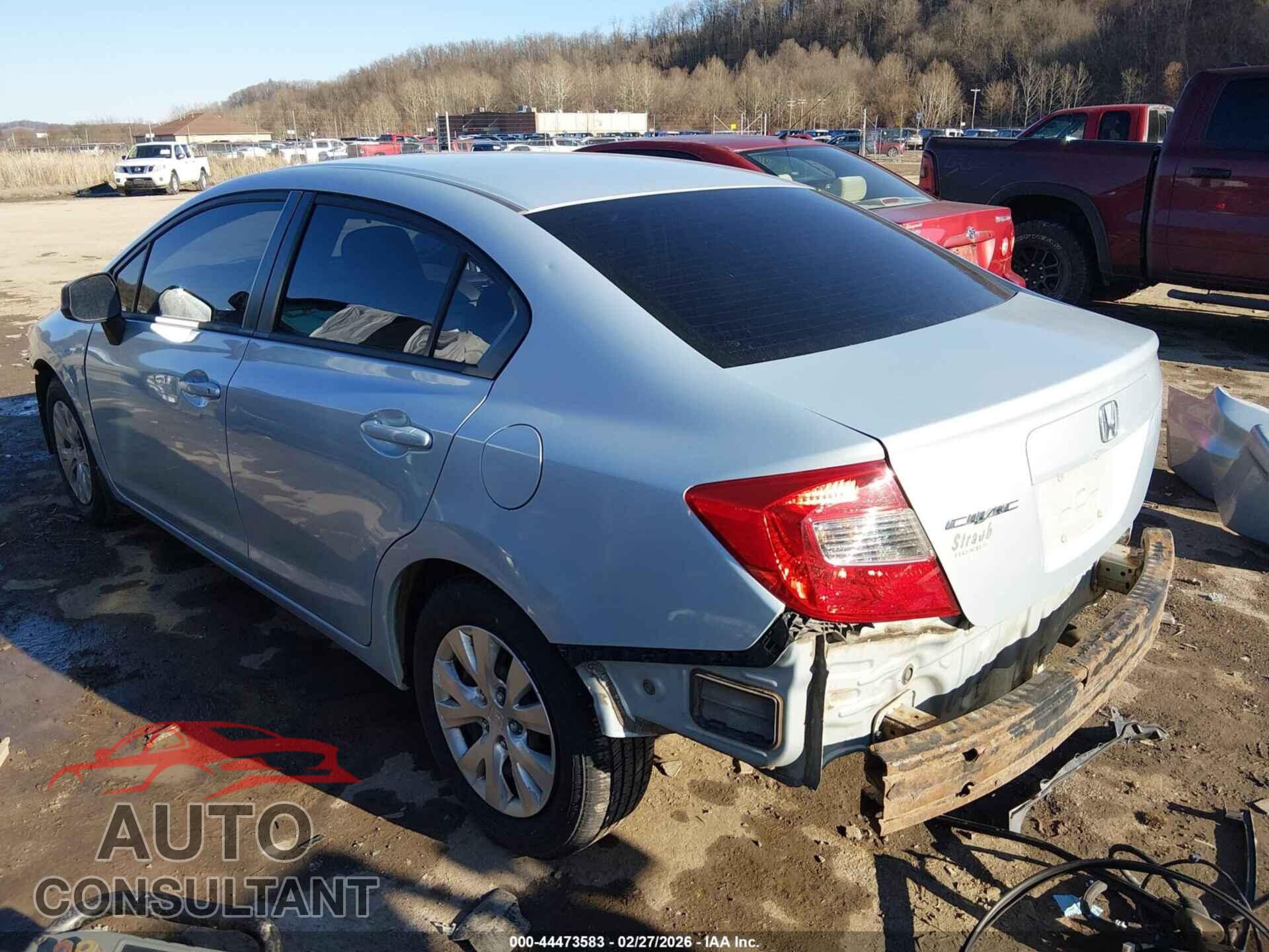 HONDA CIVIC 2012 - 2HGFB2F56CH536603