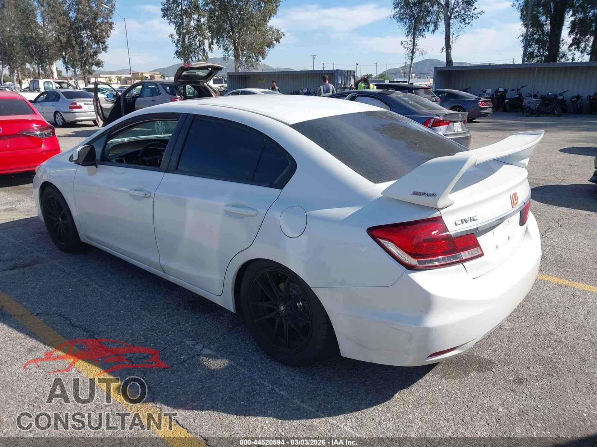 HONDA CIVIC 2013 - 19XFB2F96DE215997