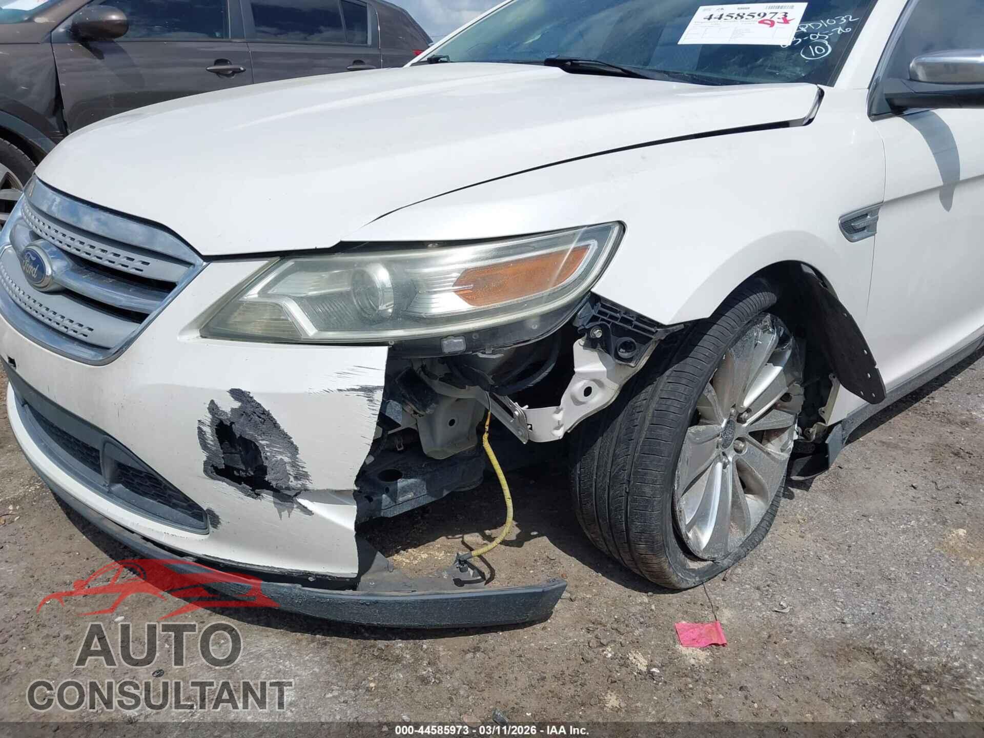 FORD TAURUS 2011 - 1FAHP2FW9BG130977