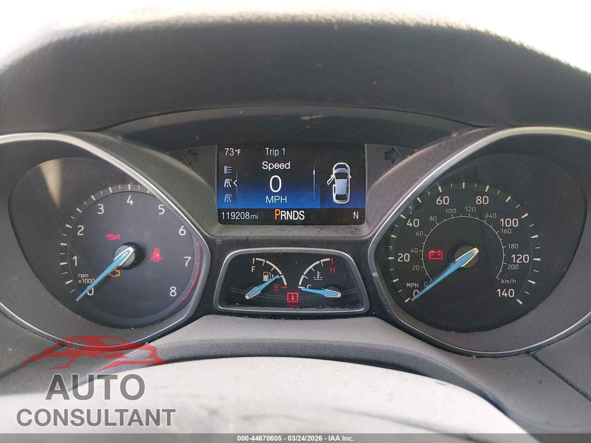 FORD FOCUS 2016 - 1FADP3N23GL326561