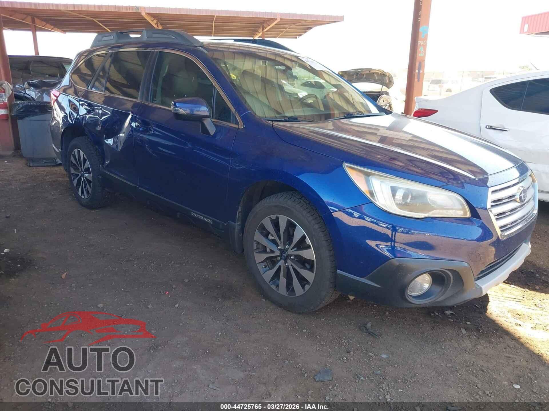 SUBARU OUTBACK 2016 - 4S4BSENC3G3255040