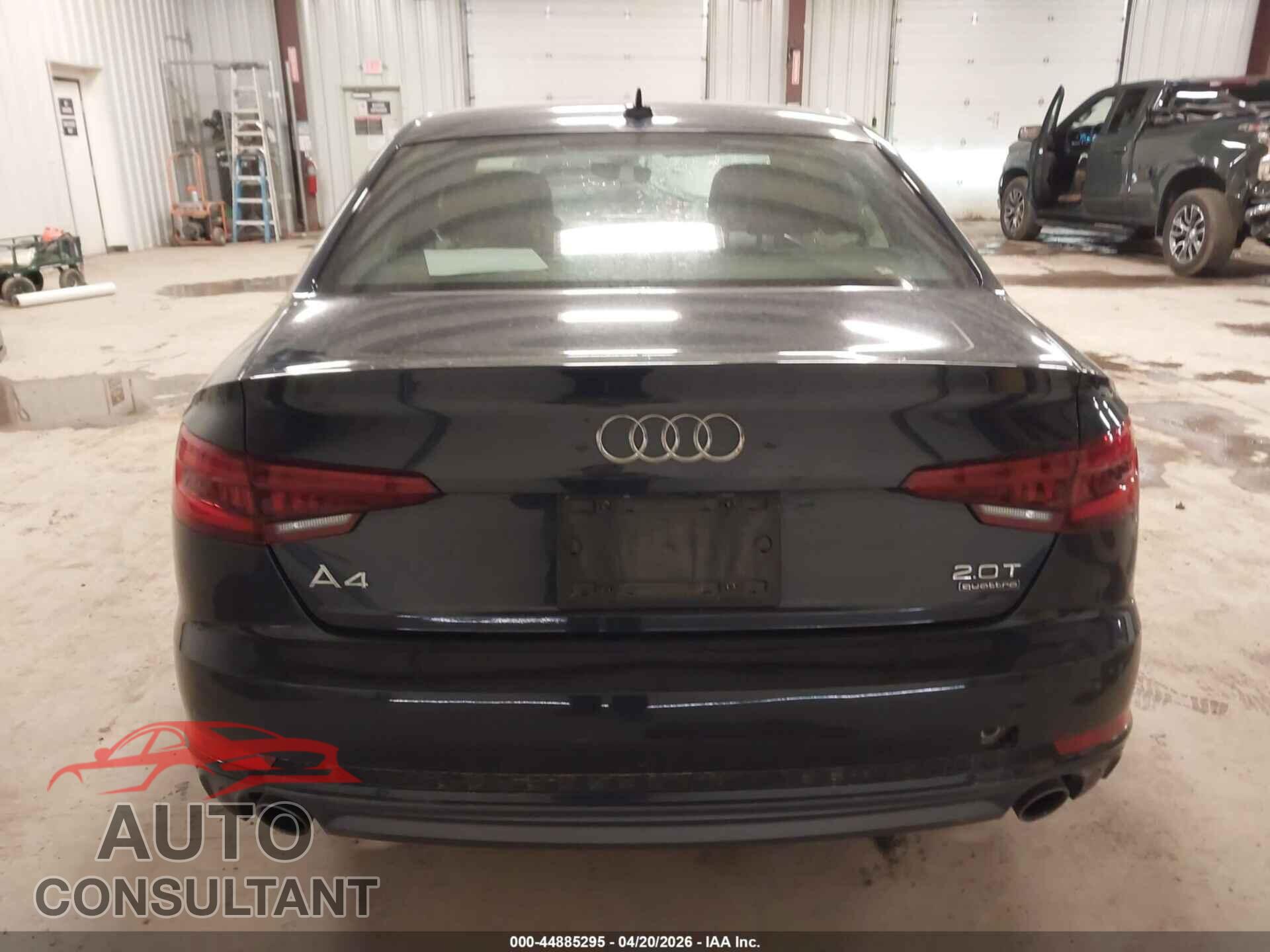 AUDI A4 2018 - WAUENAF45JA025606