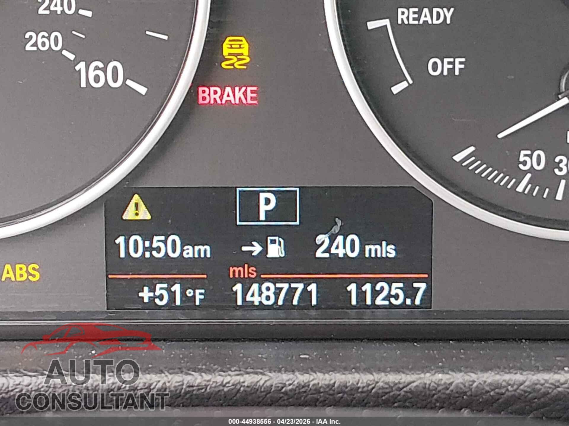 BMW 328I 2013 - WBA3B5G58DNP40472