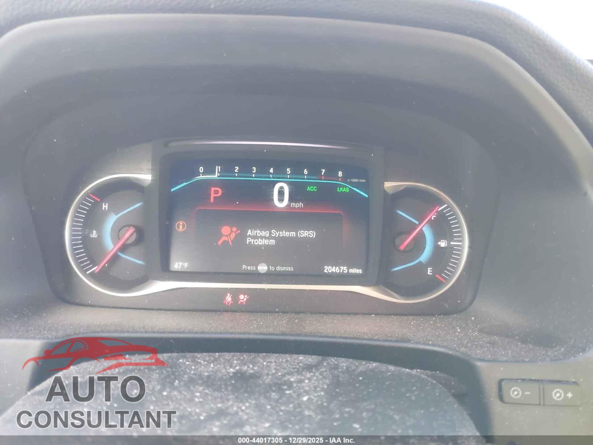 HONDA PILOT 2019 - 5FNYF6H37KB017465
