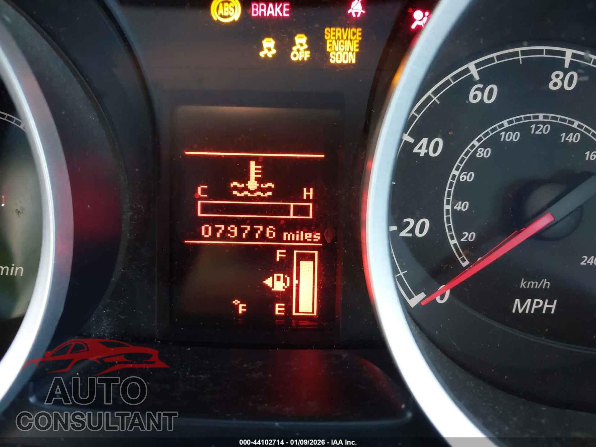 MITSUBISHI LANCER 2014 - JA32U2FU8EU002435