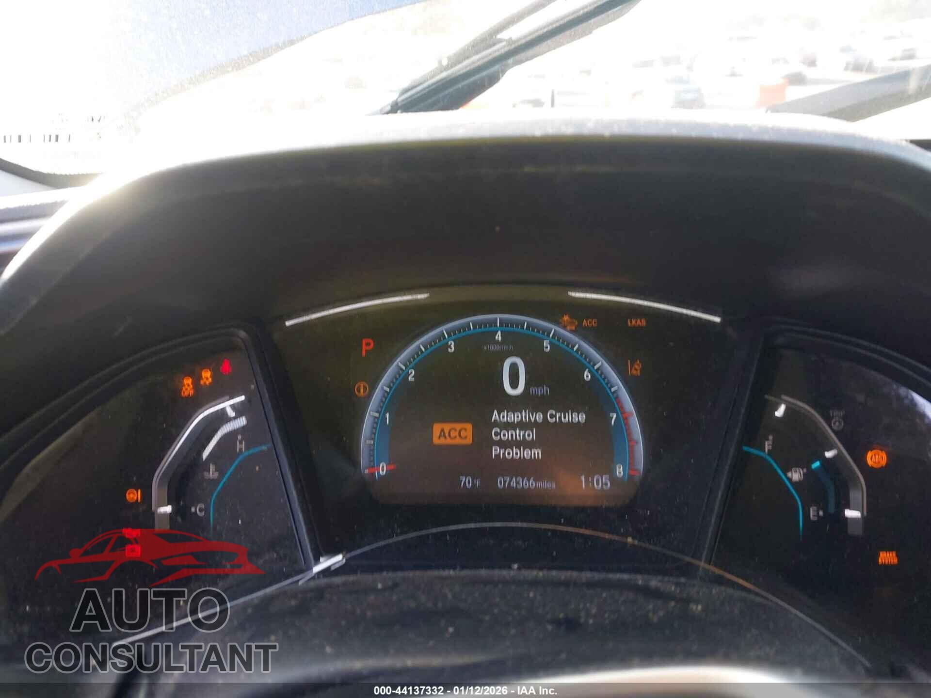 HONDA CIVIC 2019 - 2HGFC2F64KH600495