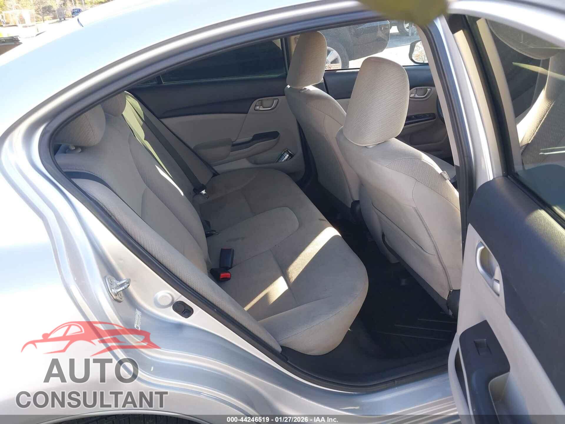 HONDA CIVIC 2013 - 19XFB2F50DE035945