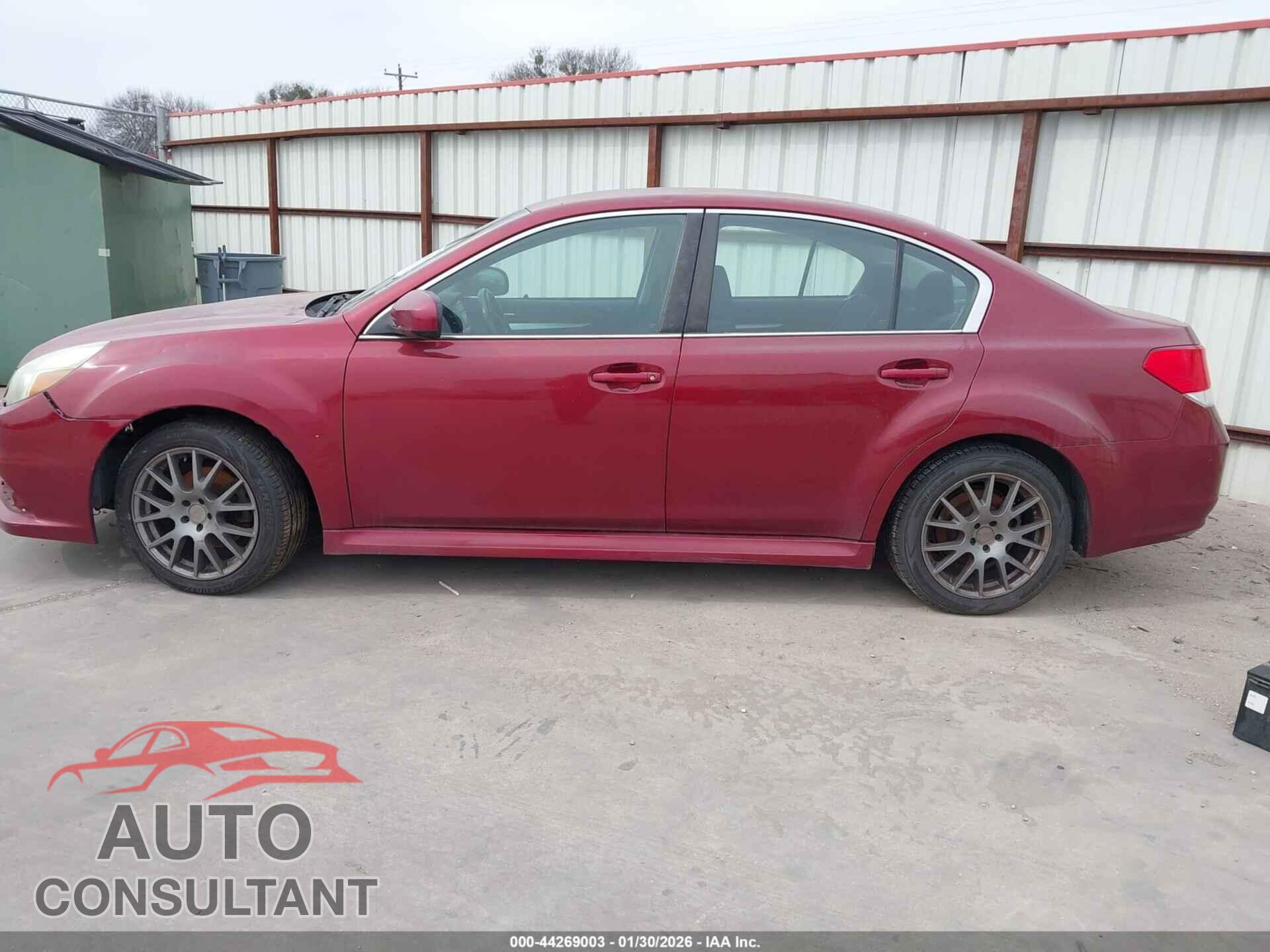 SUBARU LEGACY 2013 - 4S3BMBC64D3037095