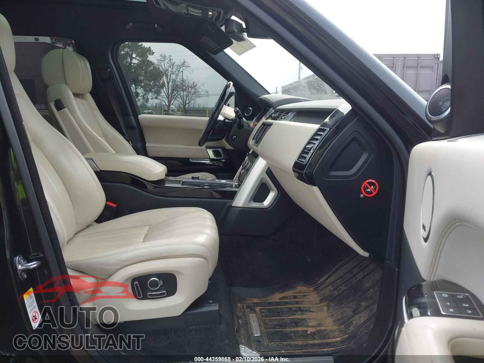 LAND ROVER RANGE ROVER 2016 - SALGS3EF5GA273519