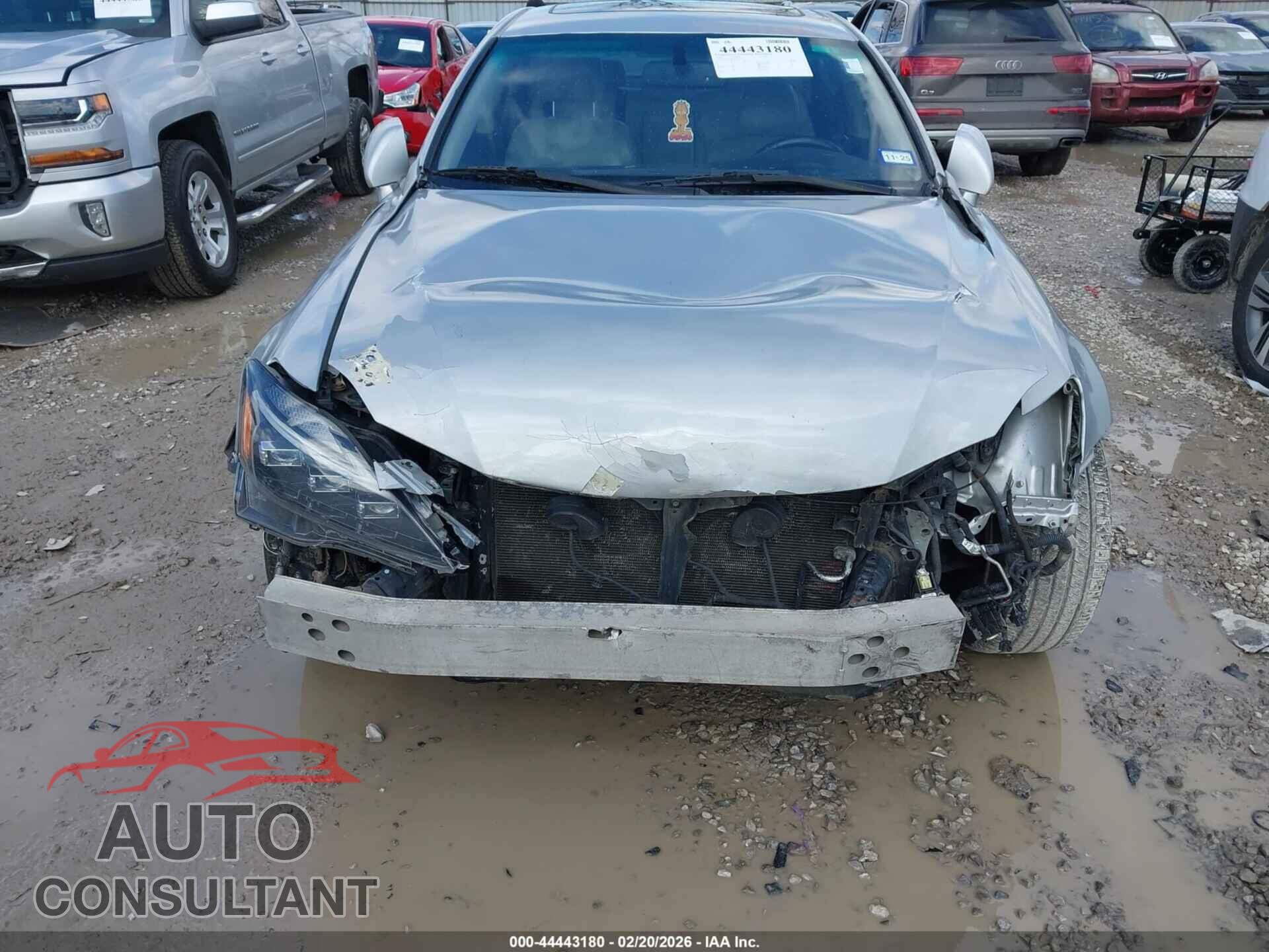LEXUS IS 250 2012 - JTHBF5C24C5177710