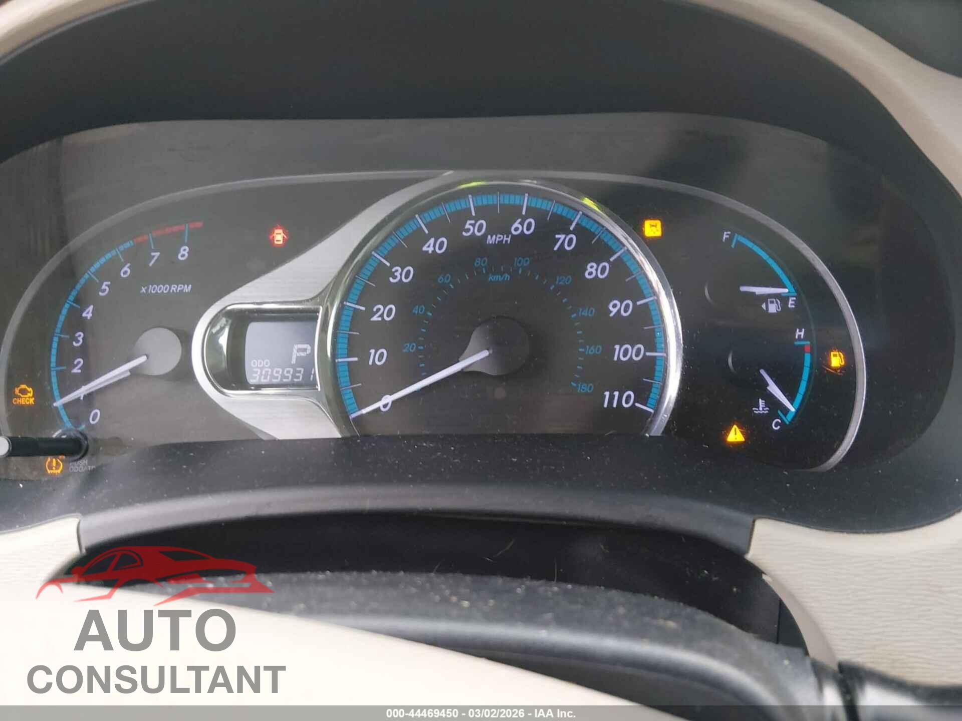 TOYOTA SIENNA 2011 - 5TDYK3DC2BS032032