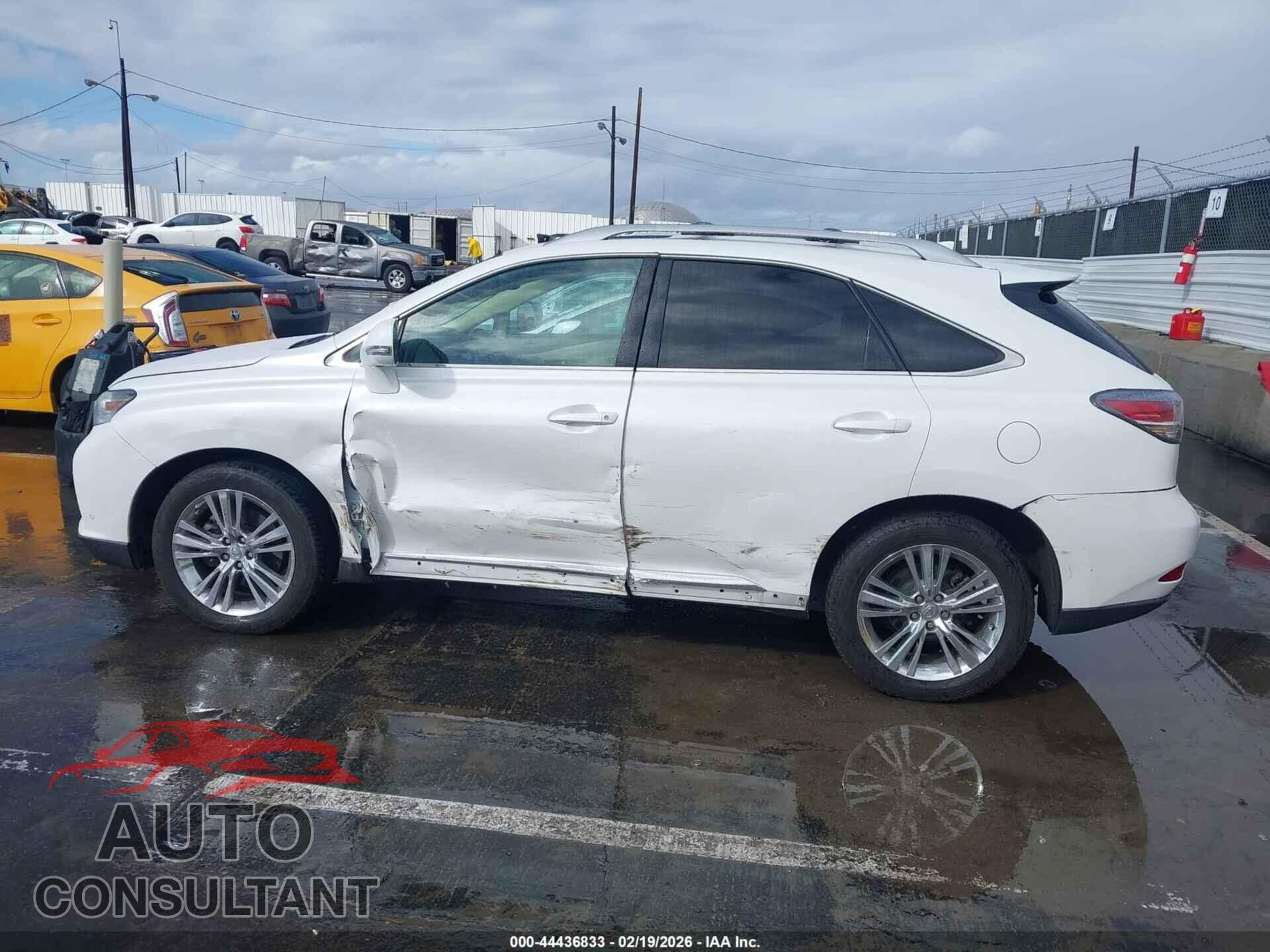 LEXUS RX 350 2015 - 2T2ZK1BA8FC185826