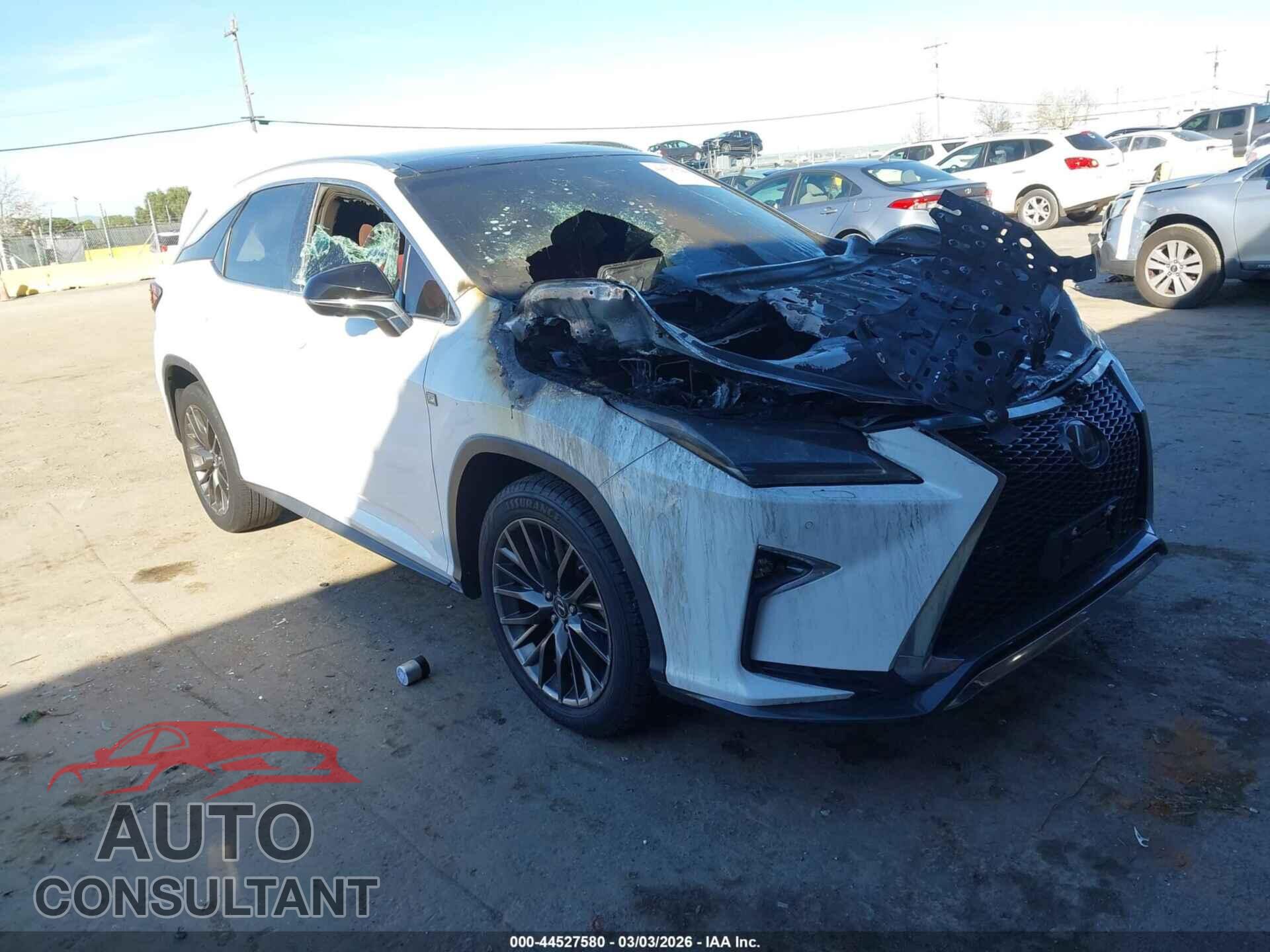 LEXUS RX 2017 - 2T2BZMCA2HC071725
