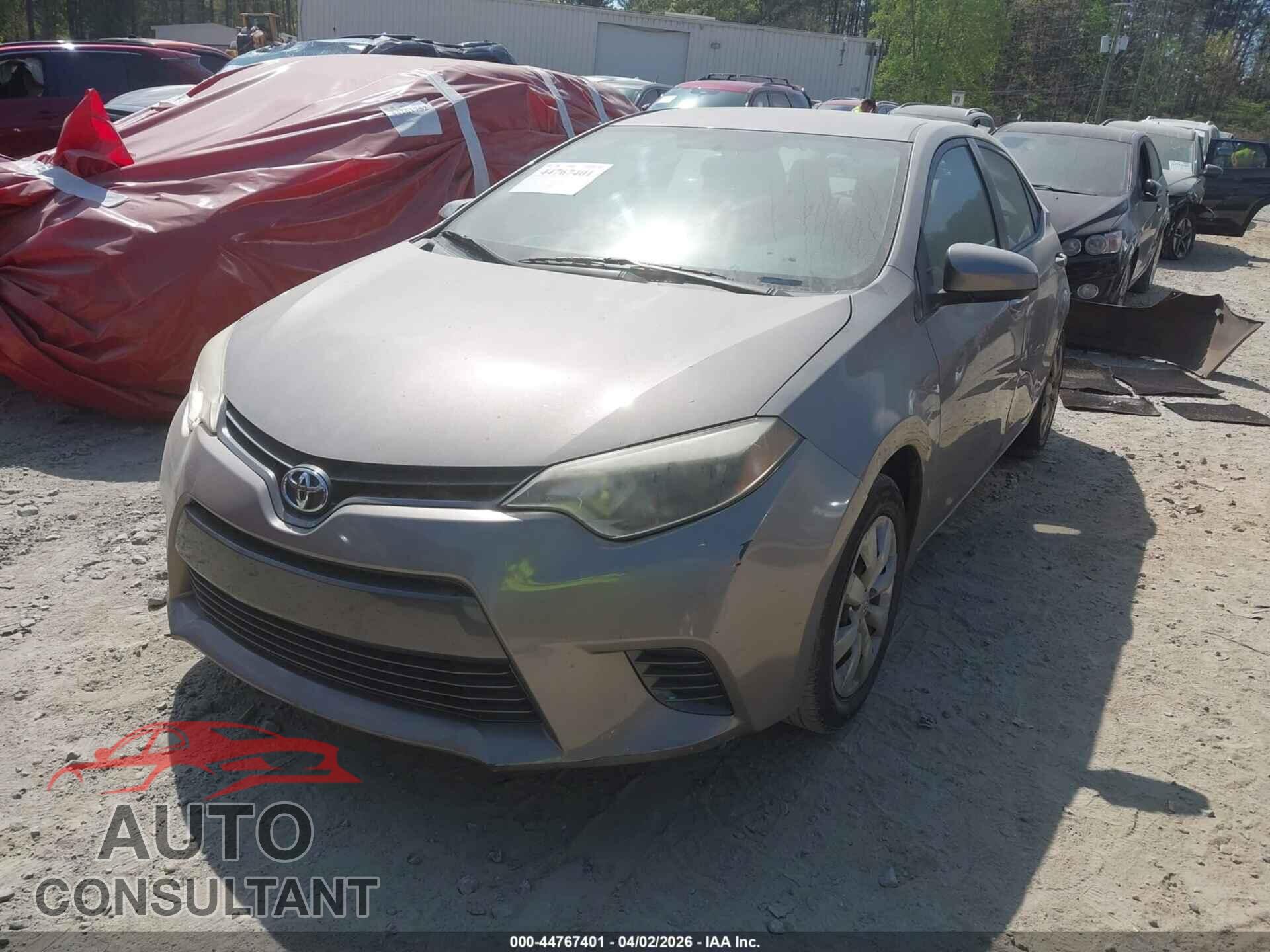 TOYOTA COROLLA 2015 - 2T1BURHE7FC242543