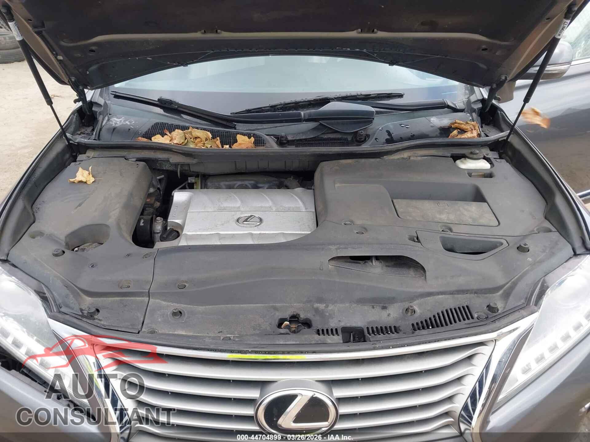 LEXUS RX 350 2013 - 2T2BK1BA1DC179445