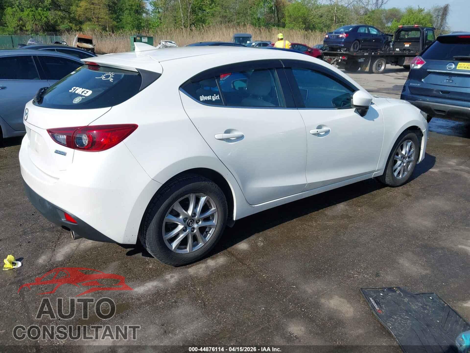 MAZDA MAZDA3 2015 - JM1BM1L75F1270811