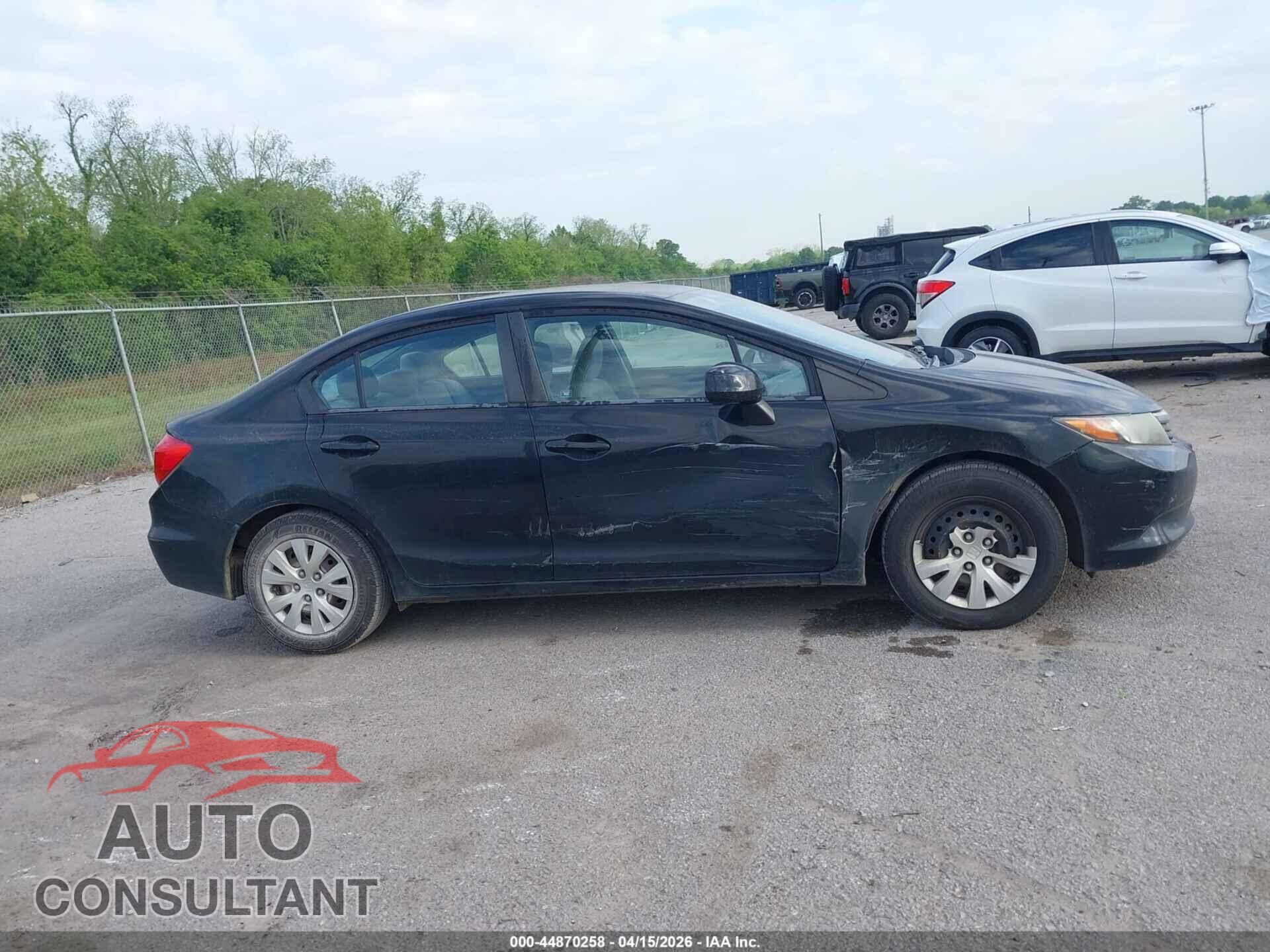 HONDA CIVIC 2012 - 2HGFB2F55CH310830