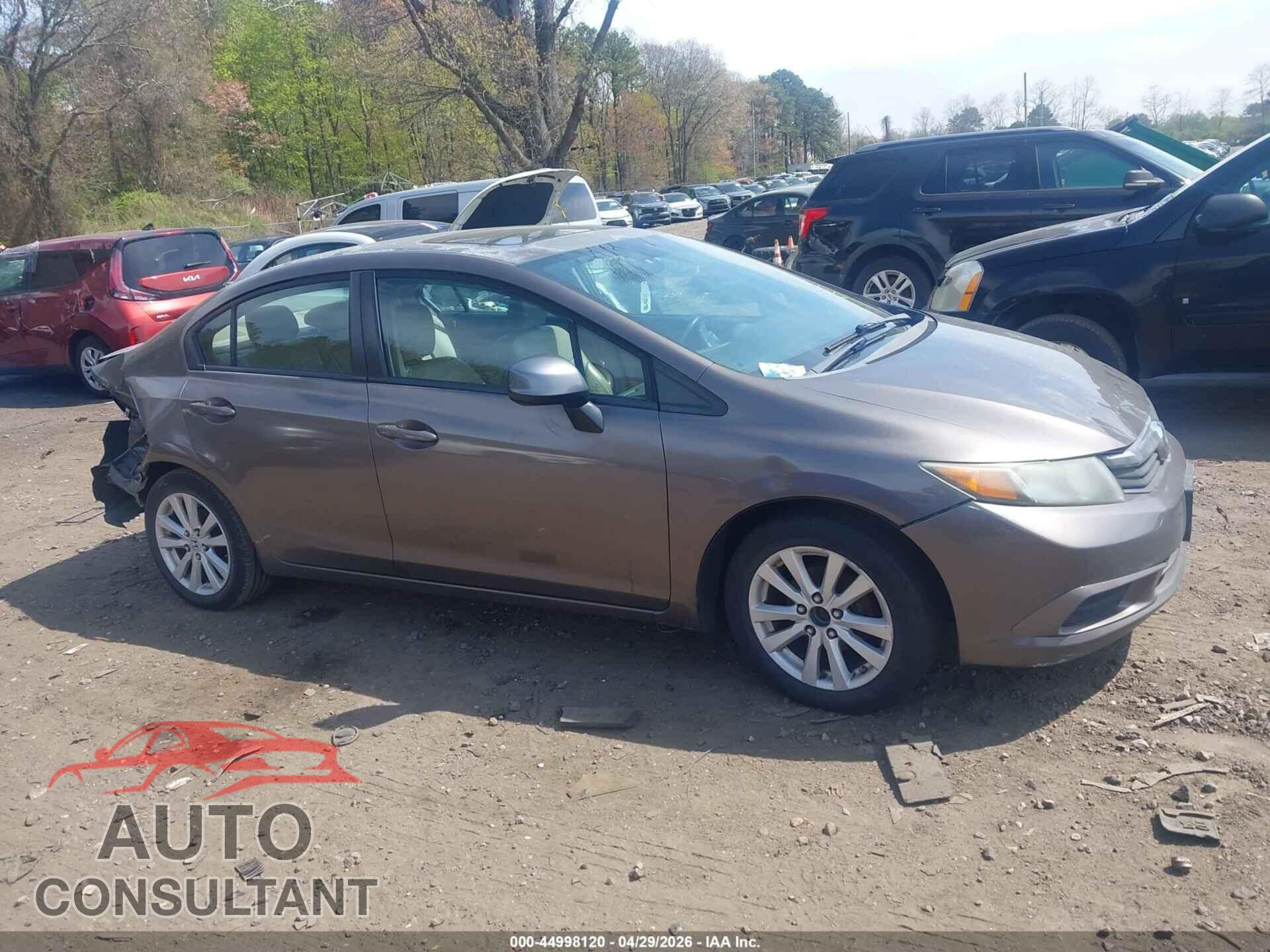 HONDA CIVIC 2012 - 2HGFB2F92CH539257