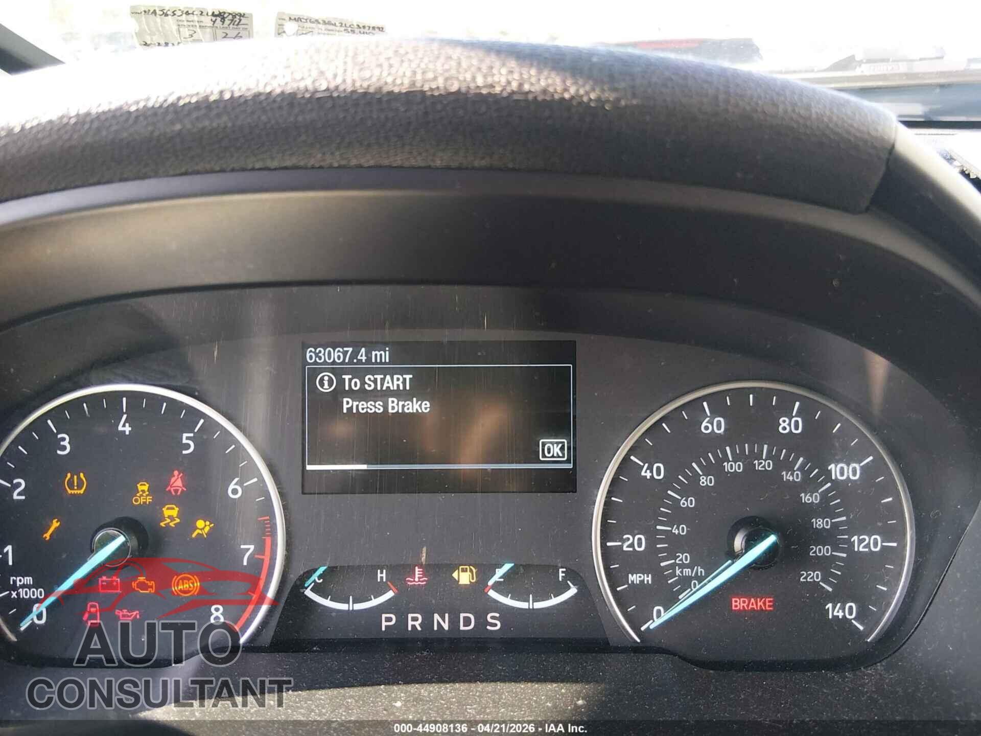 FORD ECOSPORT 2020 - MAJ6S3GL2LC387892