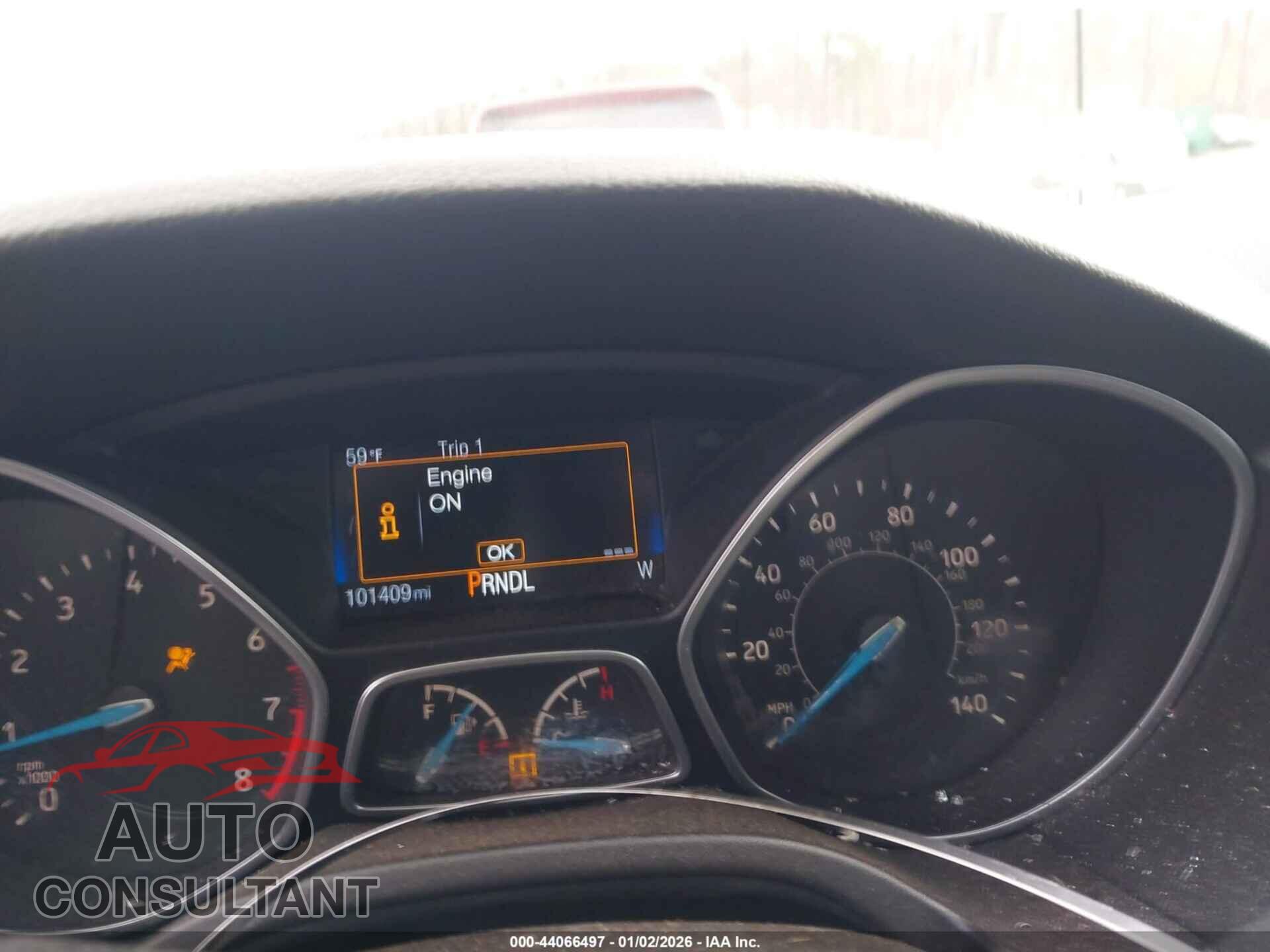FORD FOCUS 2015 - 1FADP3F2XFL289571