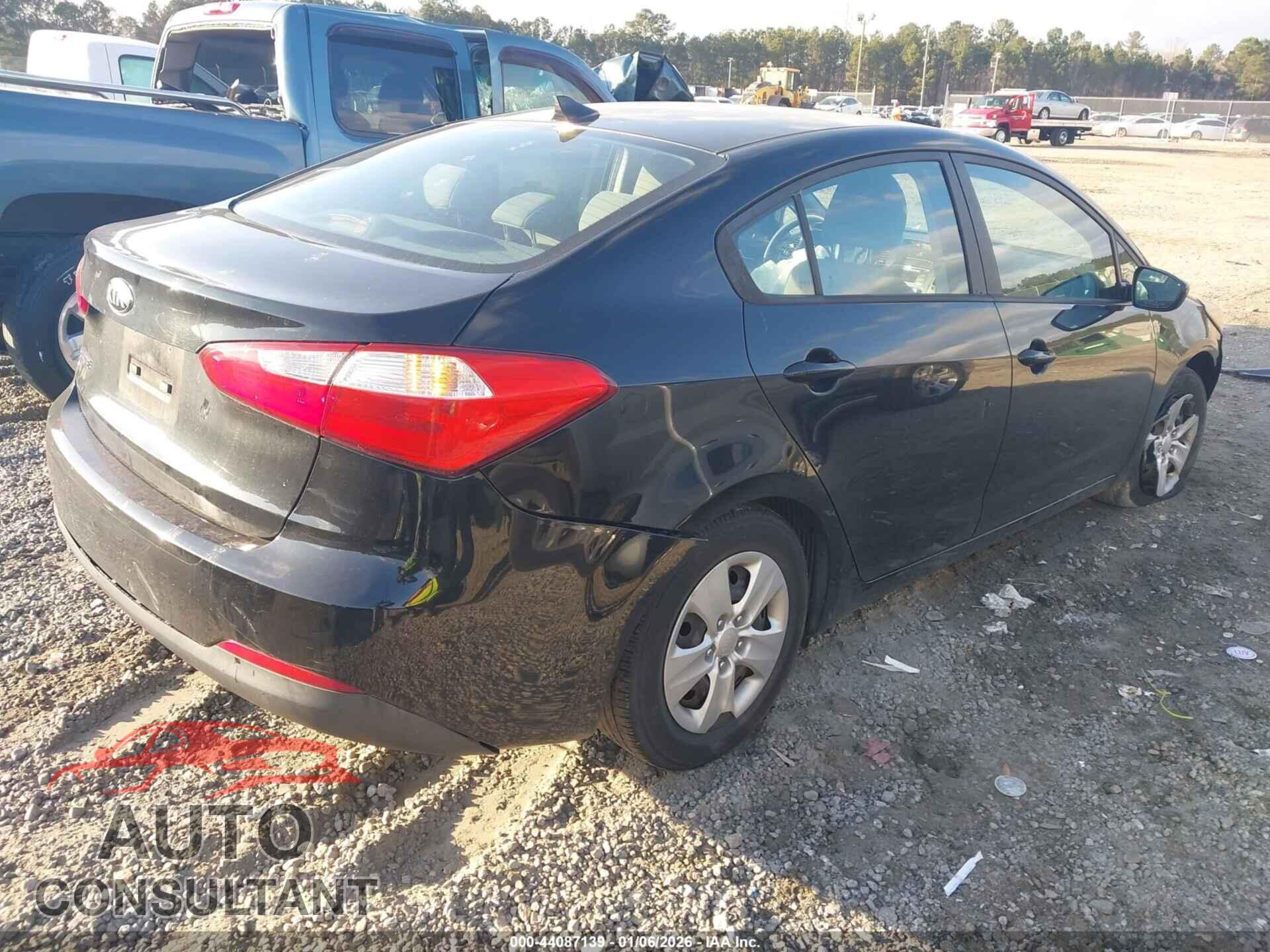 KIA FORTE 2016 - KNAFK4A67G5486993