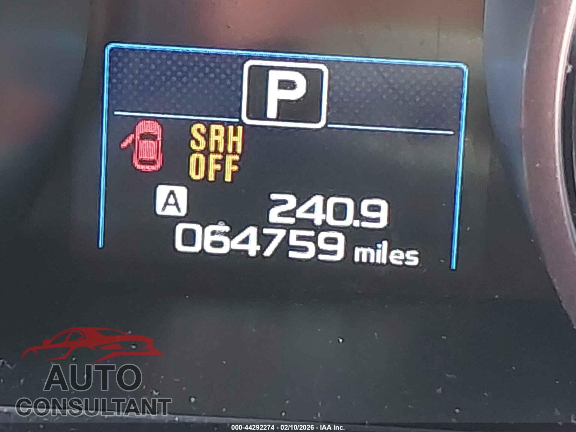 SUBARU OUTBACK 2019 - 4S4BSENC2K3381379