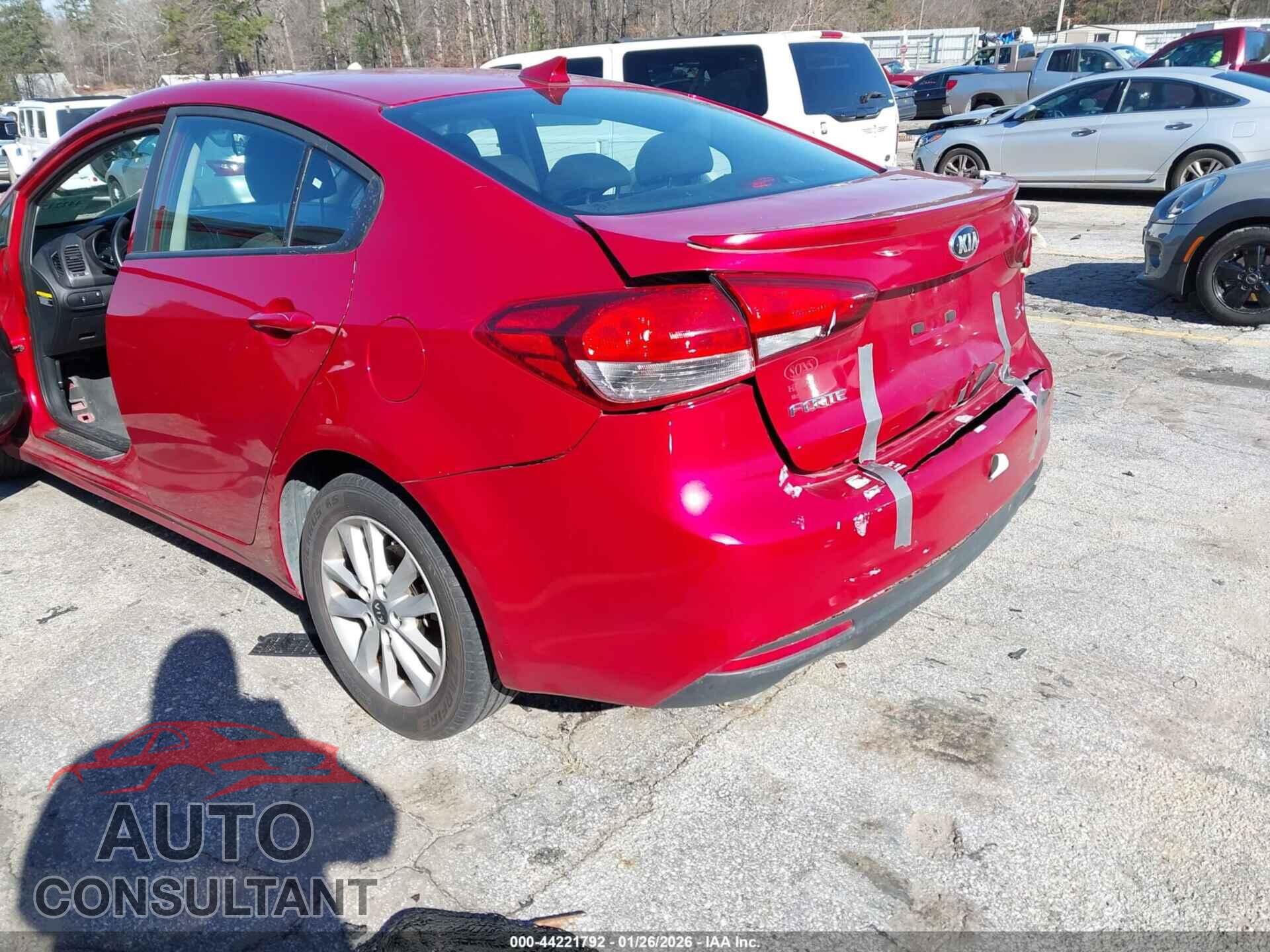 KIA FORTE 2017 - 3KPFL4A76HE131330