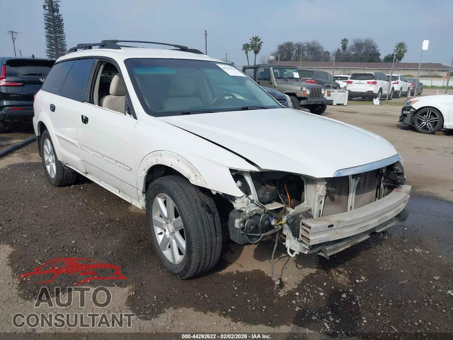 SUBARU OUTBACK 2009 - 4S4BP61C797345588