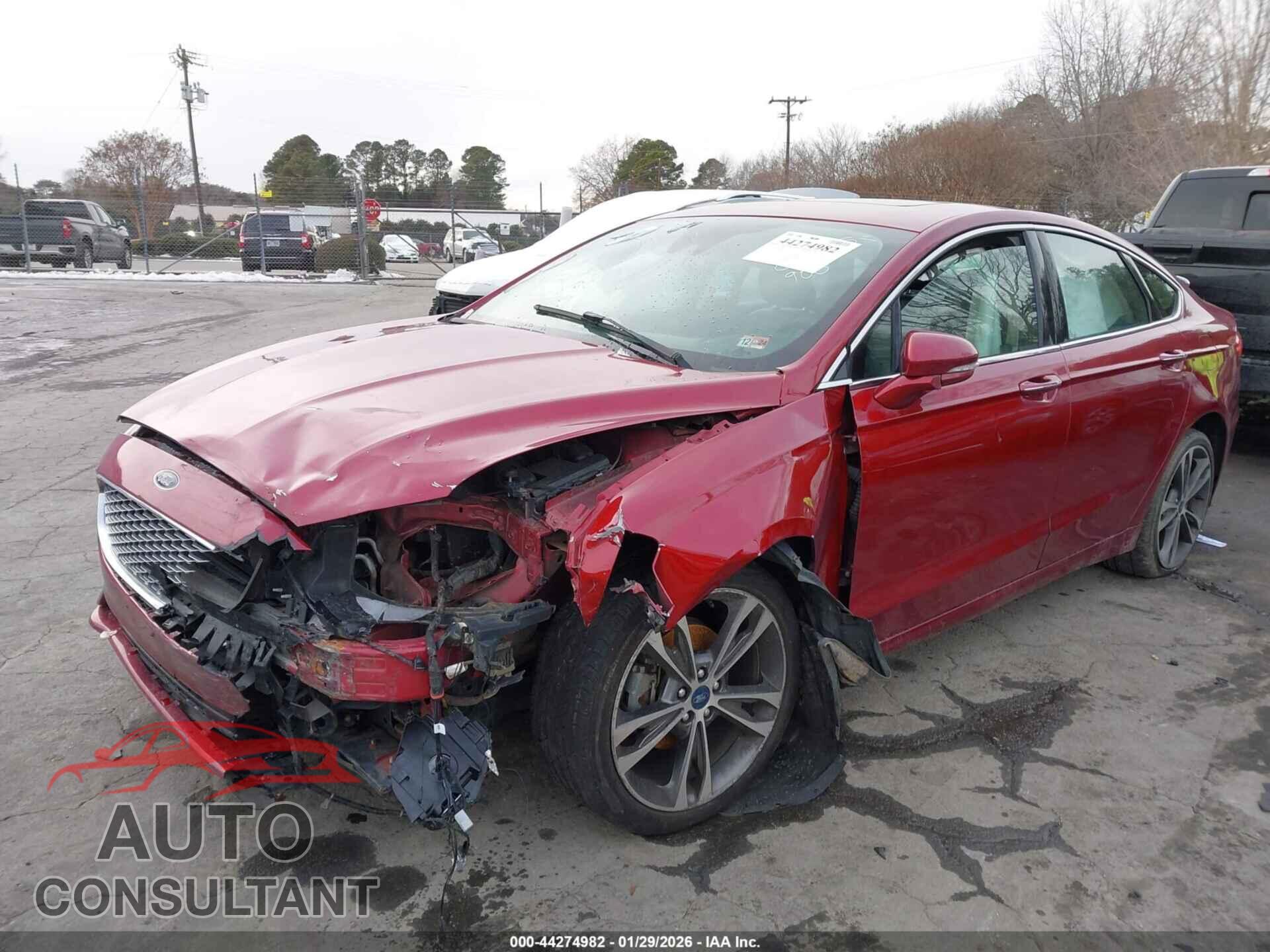 FORD FUSION 2019 - 3FA6P0D97KR184327