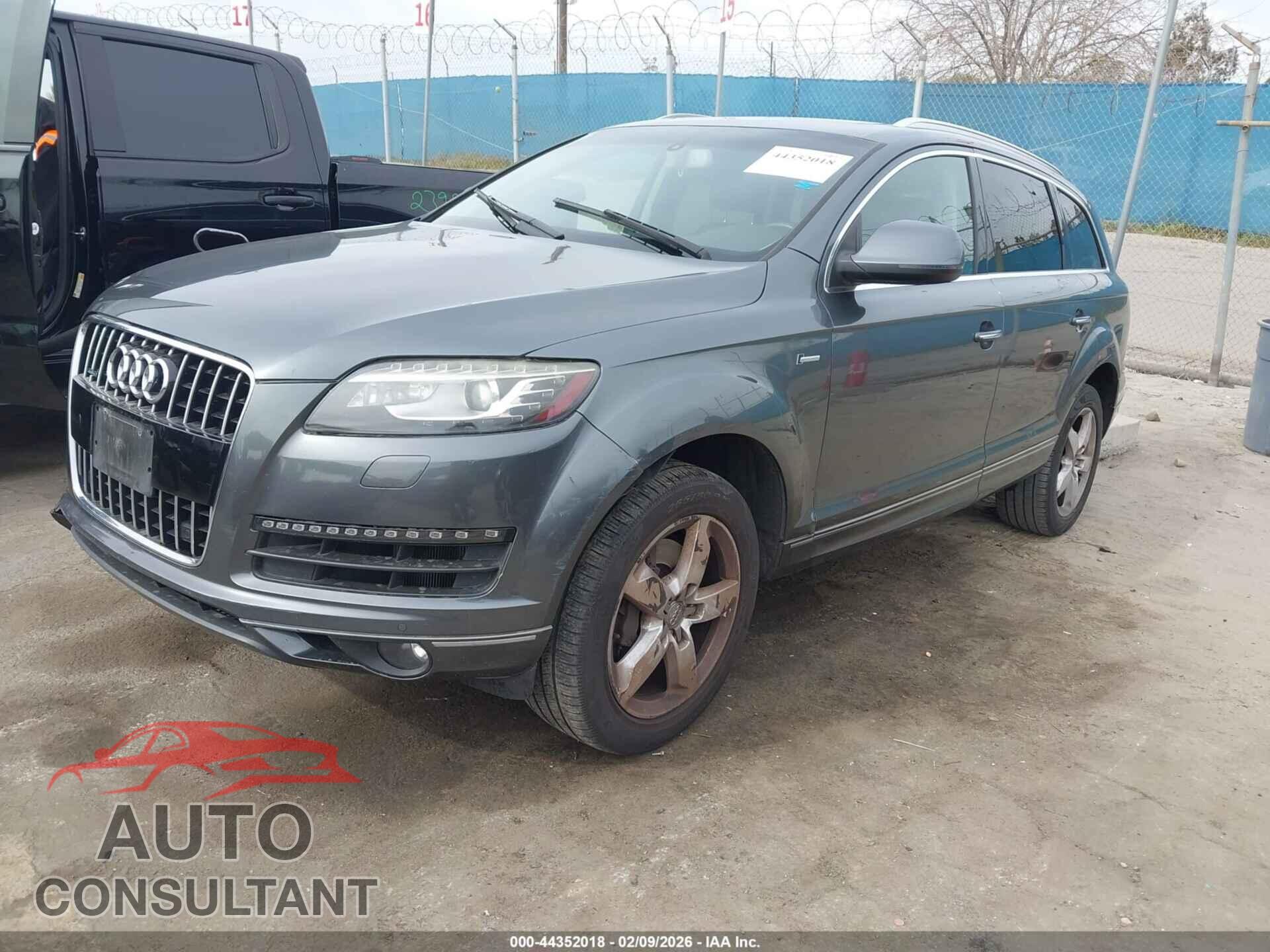 AUDI Q7 2015 - WA1CGAFEXFD032967