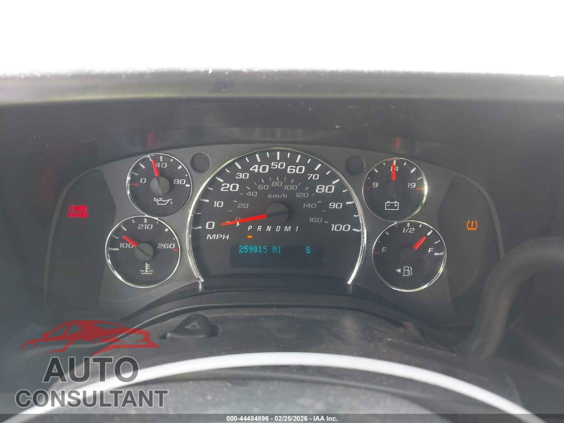 CHEVROLET EXPRESS 2500 2010 - 1GCZGFDA3A1120752