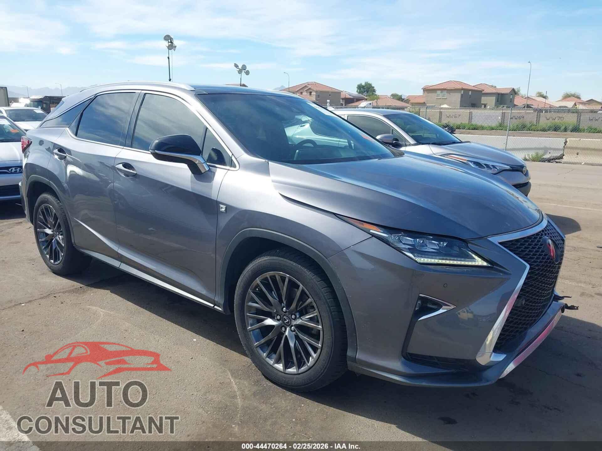 LEXUS RX 350 2016 - 2T2BZMCA8GC024147