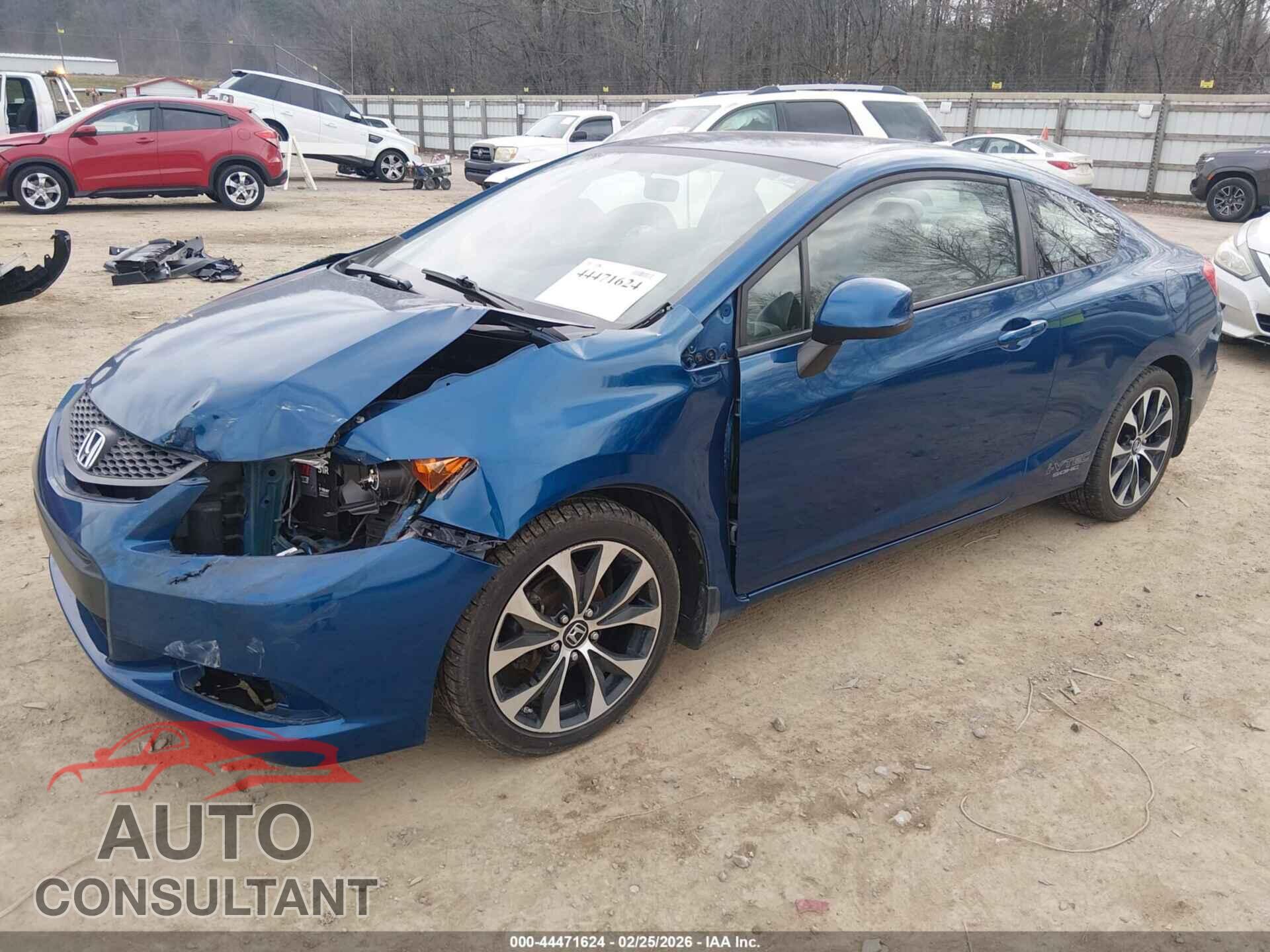HONDA CIVIC 2012 - 2HGFG3B50CH540000