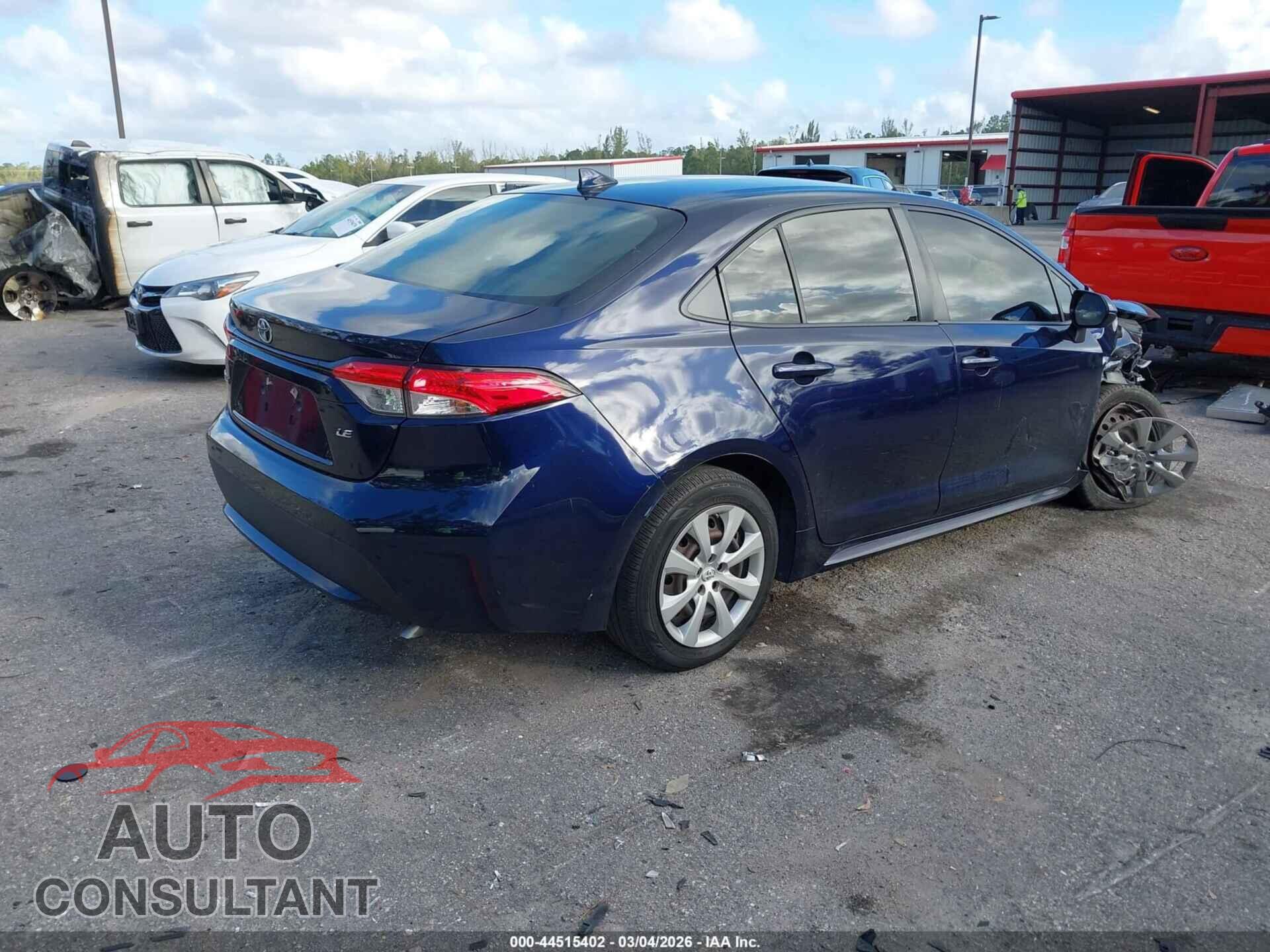 TOYOTA COROLLA 2021 - JTDEPMAE0MJ165128