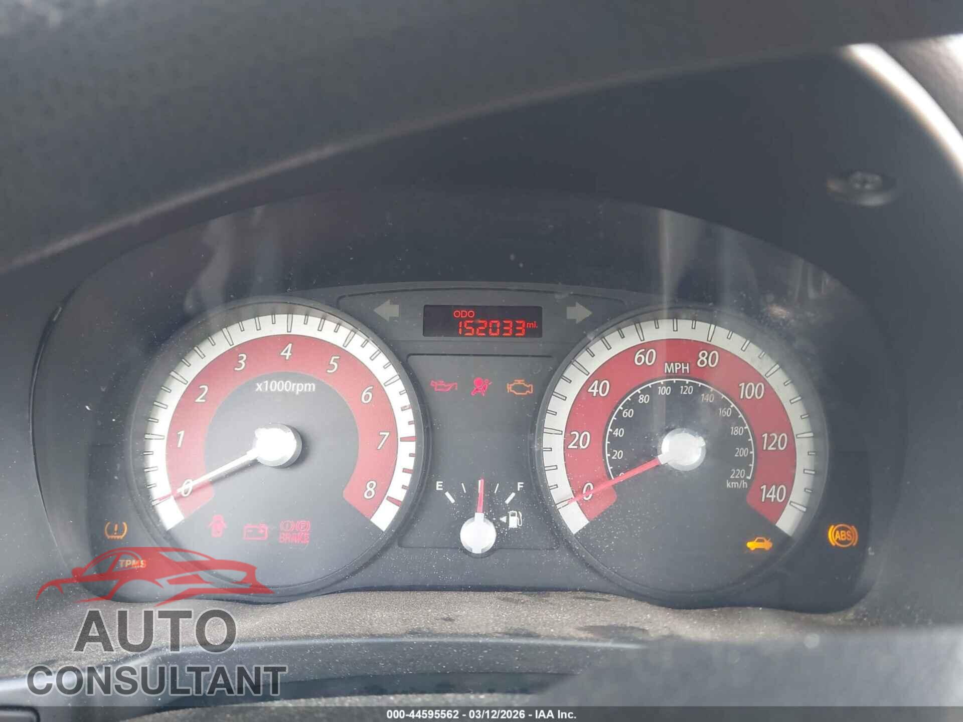 KIA RIO 2011 - KNADH4A37B6951951