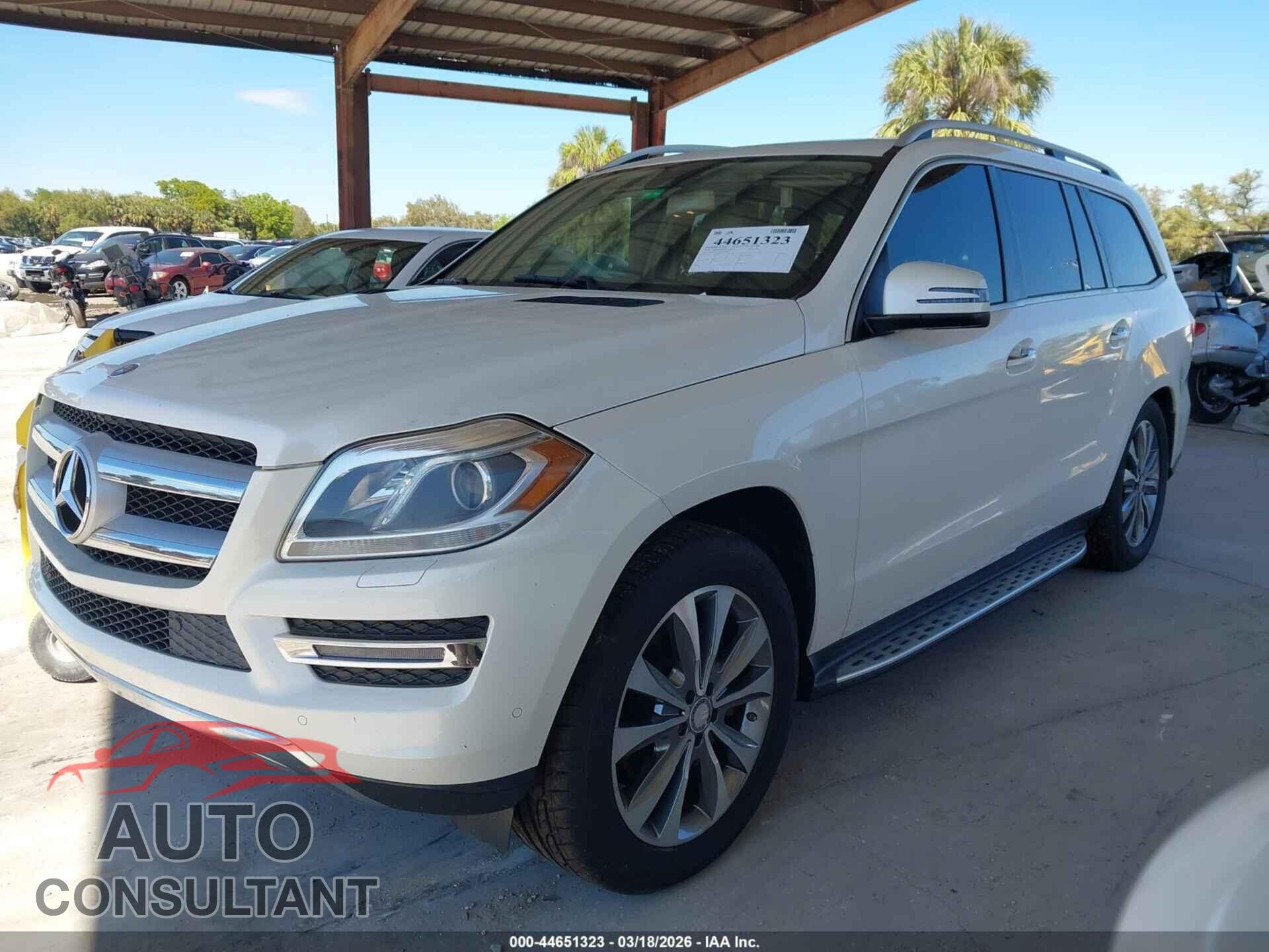 MERCEDES-BENZ GL 450 2014 - 4JGDF7CE7EA404829